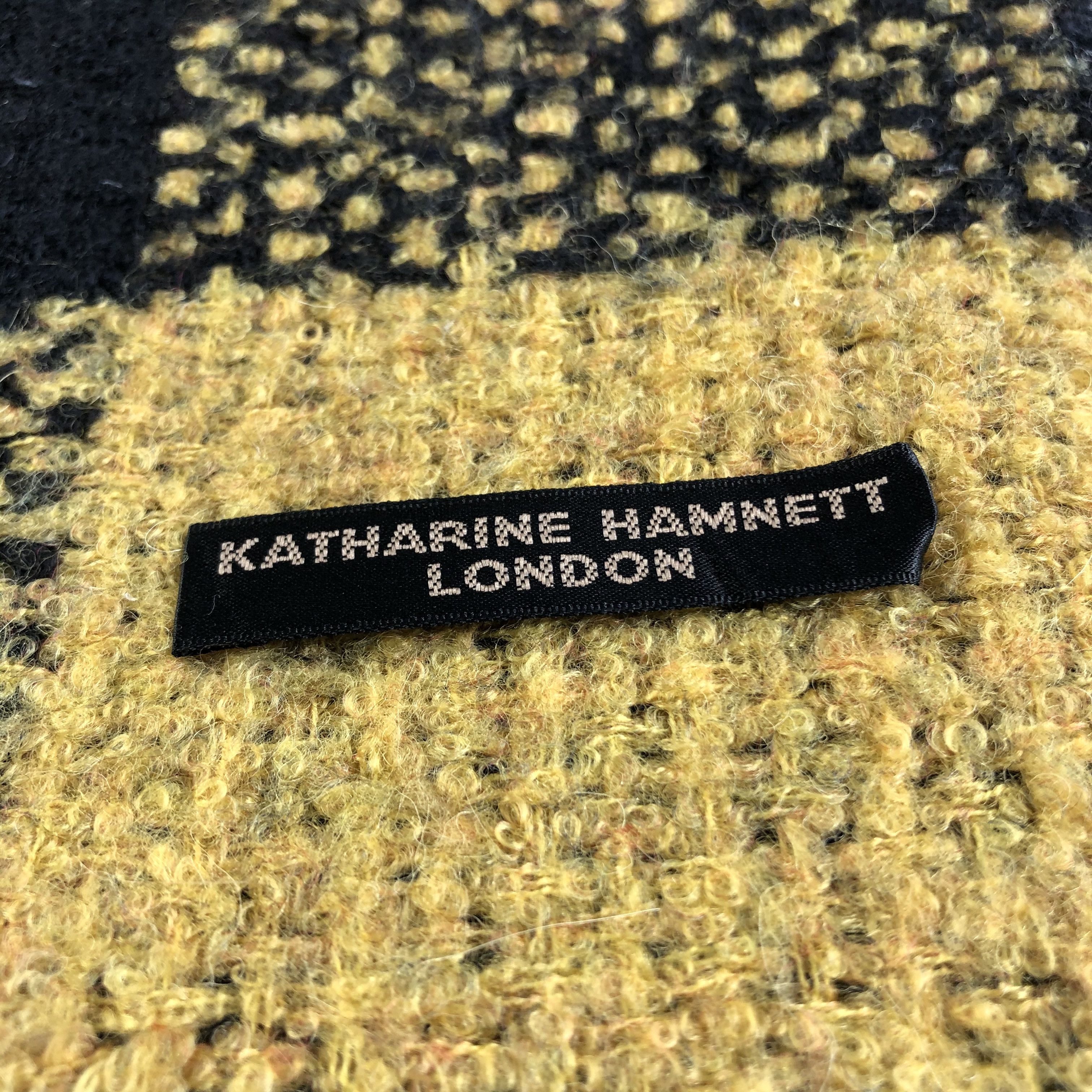 Katharine Hamnett London Katharine Hamnett Wool Scarf Muffler Neckwear V2429 Size ONE SIZE - 5 Thumbnail