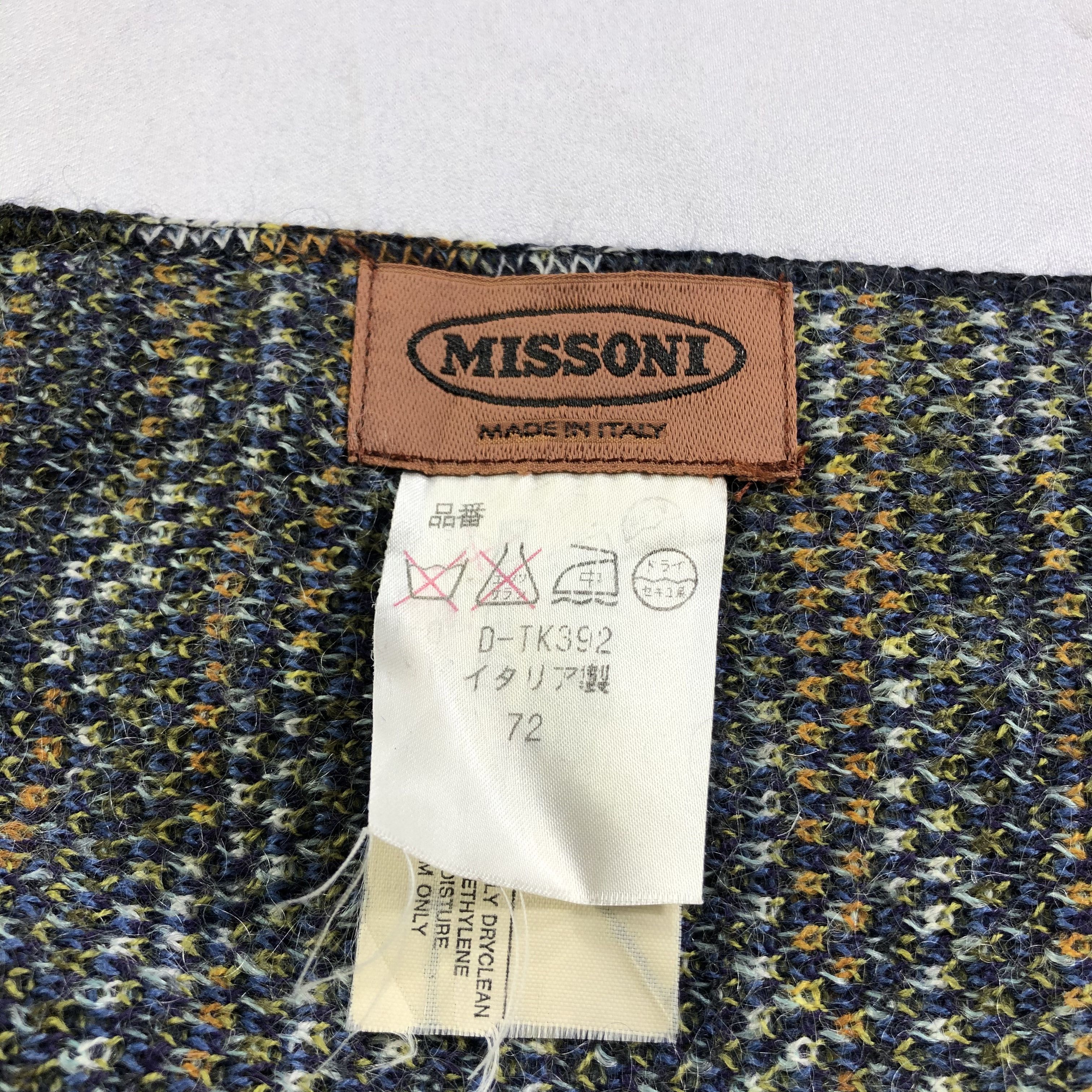 Missoni Missoni Abstract Mohair Scarf Muffler Neckwear V2433 Size ONE SIZE - 5 Thumbnail
