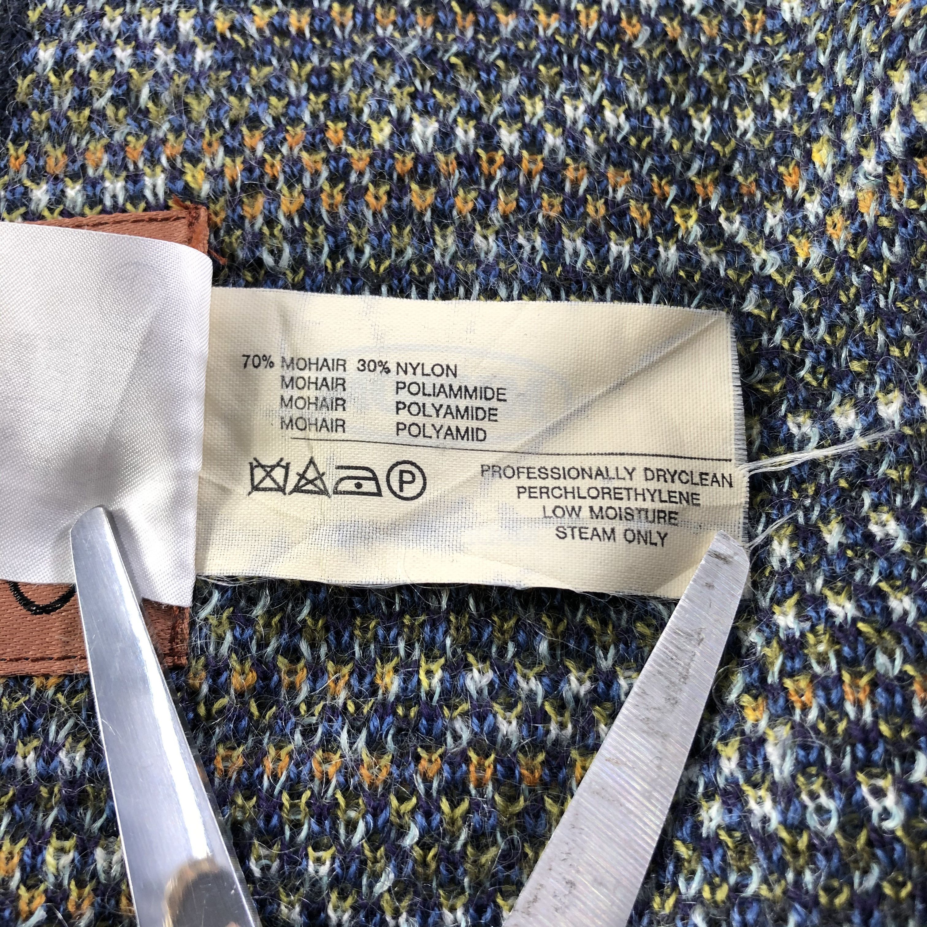 Missoni Missoni Abstract Mohair Scarf Muffler Neckwear V2433 Size ONE SIZE - 6 Thumbnail