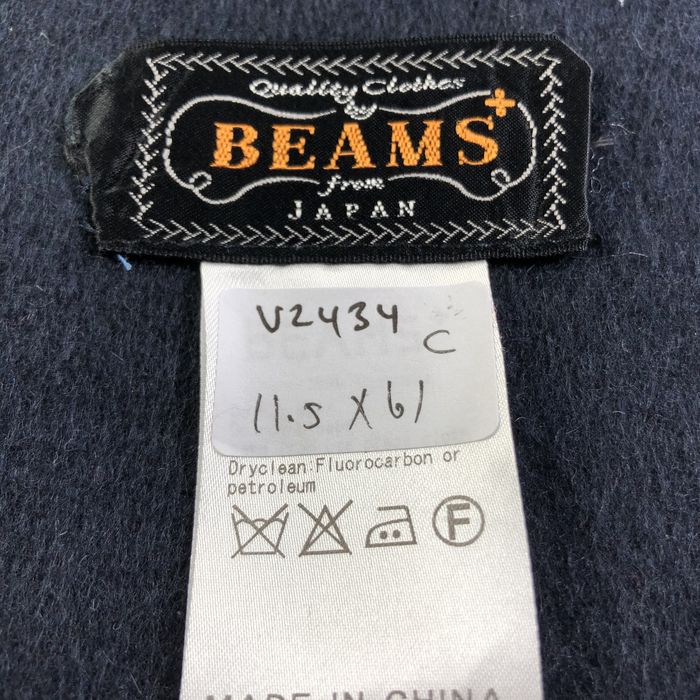 Vintage Beams Plus Cashmere Scarf Muffler Neckwear V2434 | Grailed