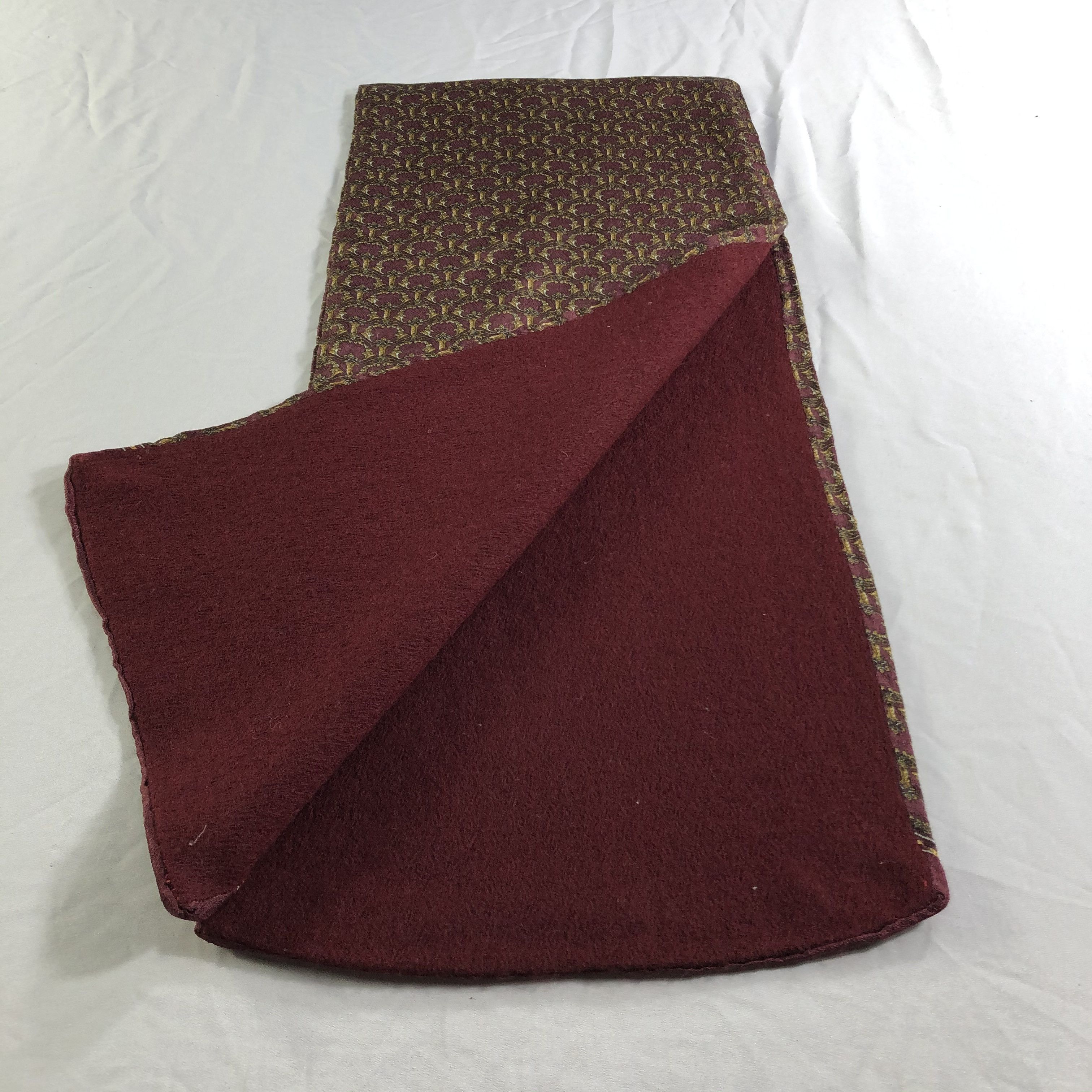 Mila Schon Mila Schon Paisley Silk/Wool Scarf Muffler Neckwear V2450 Size ONE SIZE - 5 Thumbnail