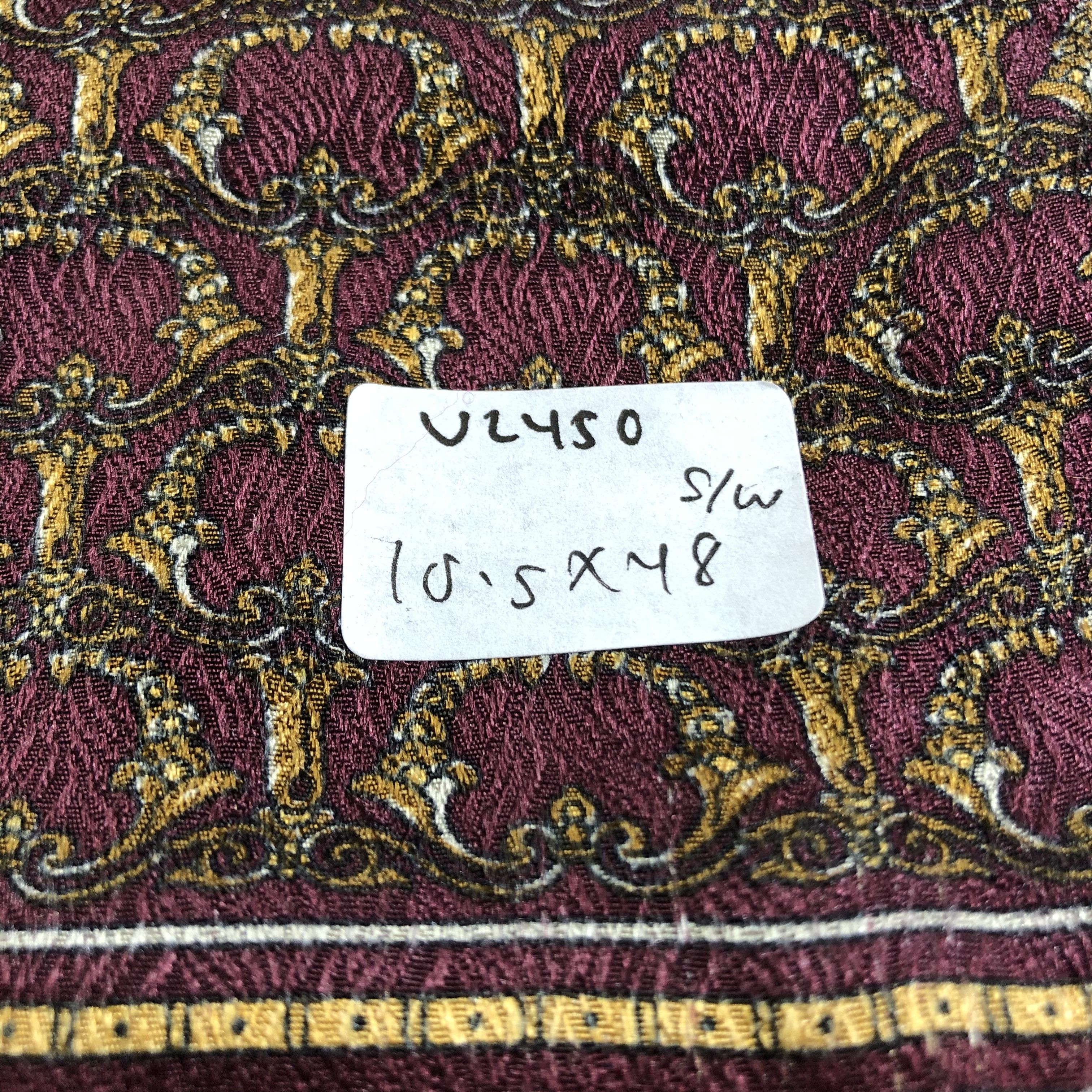 Mila Schon Mila Schon Paisley Silk/Wool Scarf Muffler Neckwear V2450 Size ONE SIZE - 6 Thumbnail