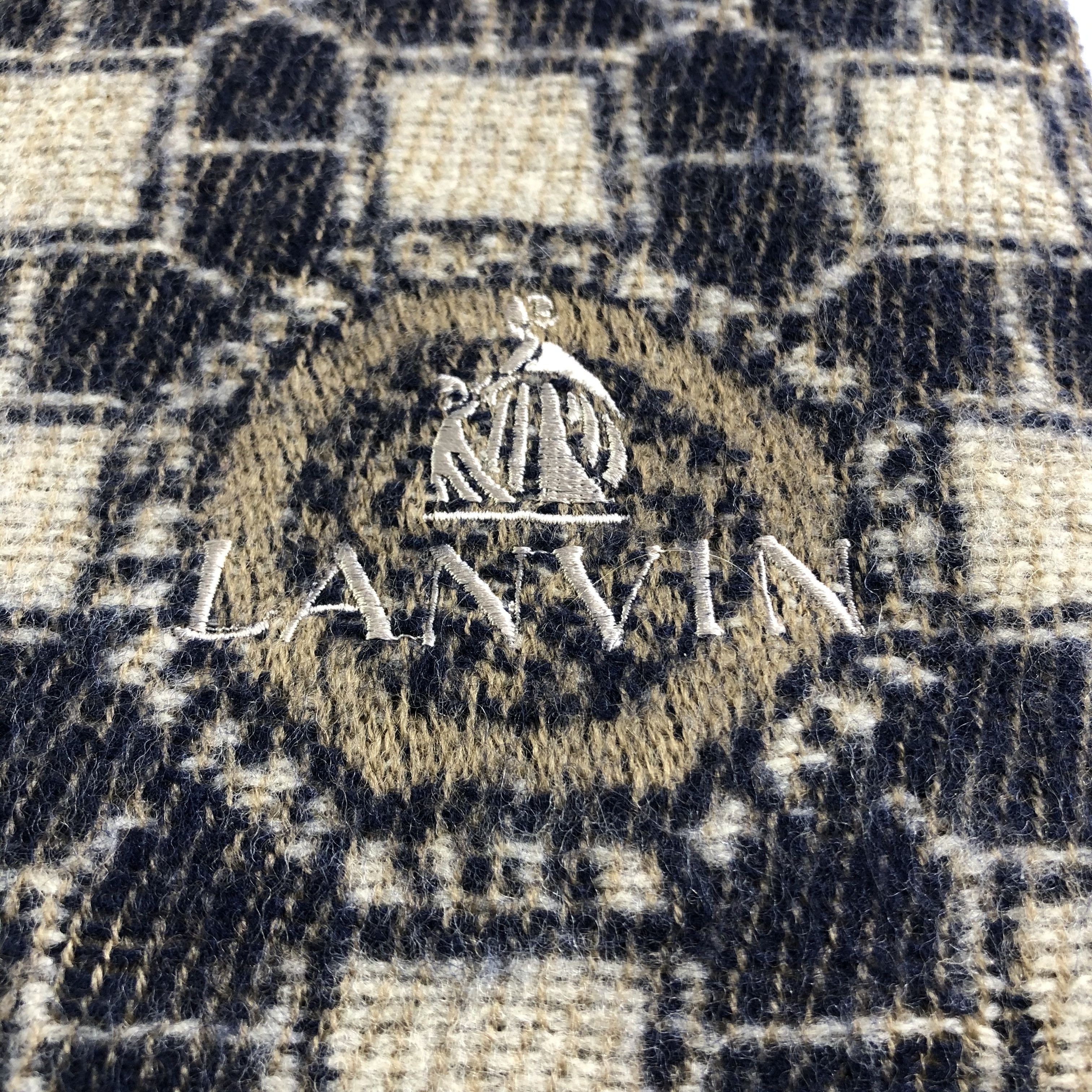 Lanvin Lanvin Wool Scarf Muffler Neckwear V2452 Size ONE SIZE - 4 Thumbnail
