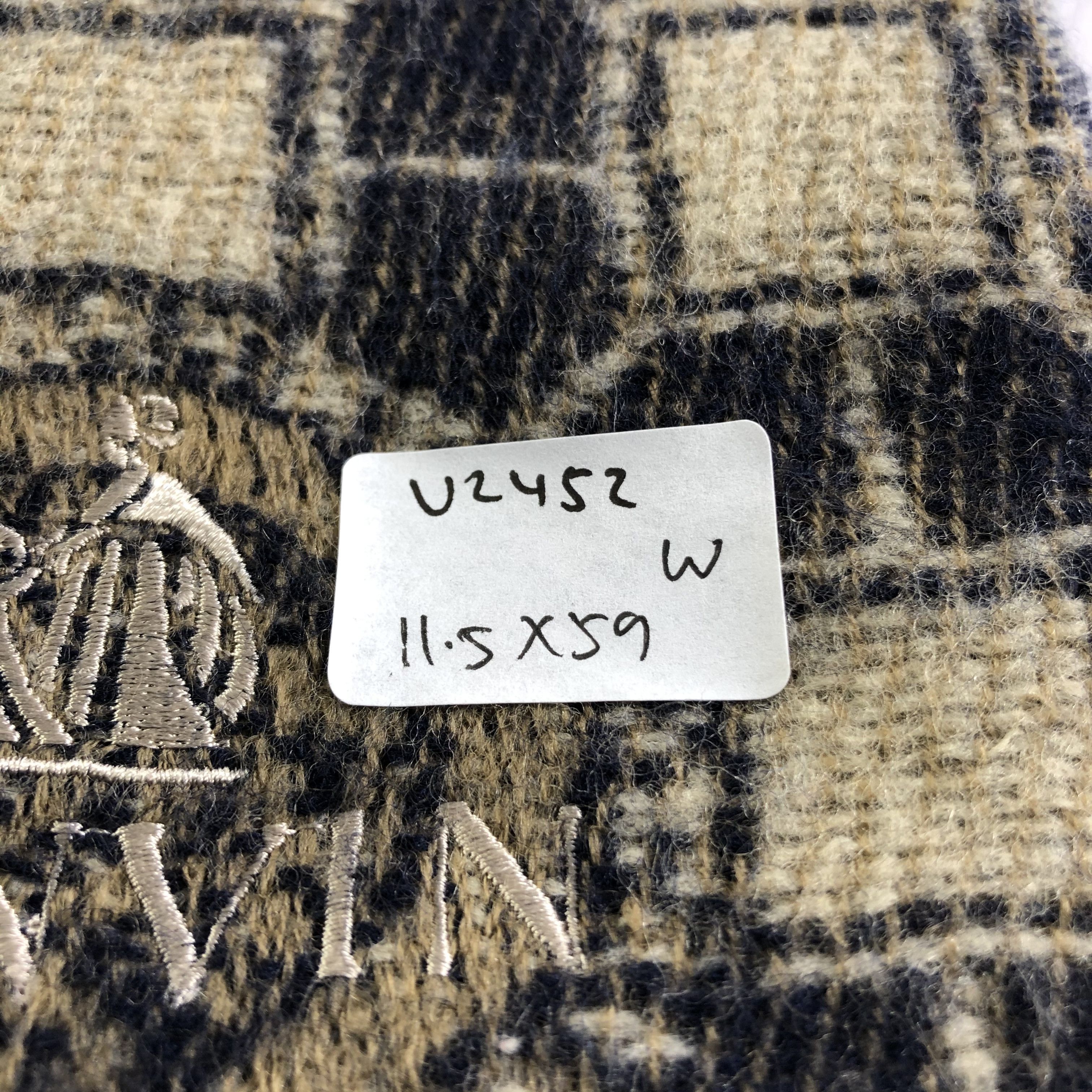 Lanvin Lanvin Wool Scarf Muffler Neckwear V2452 Size ONE SIZE - 12 Thumbnail