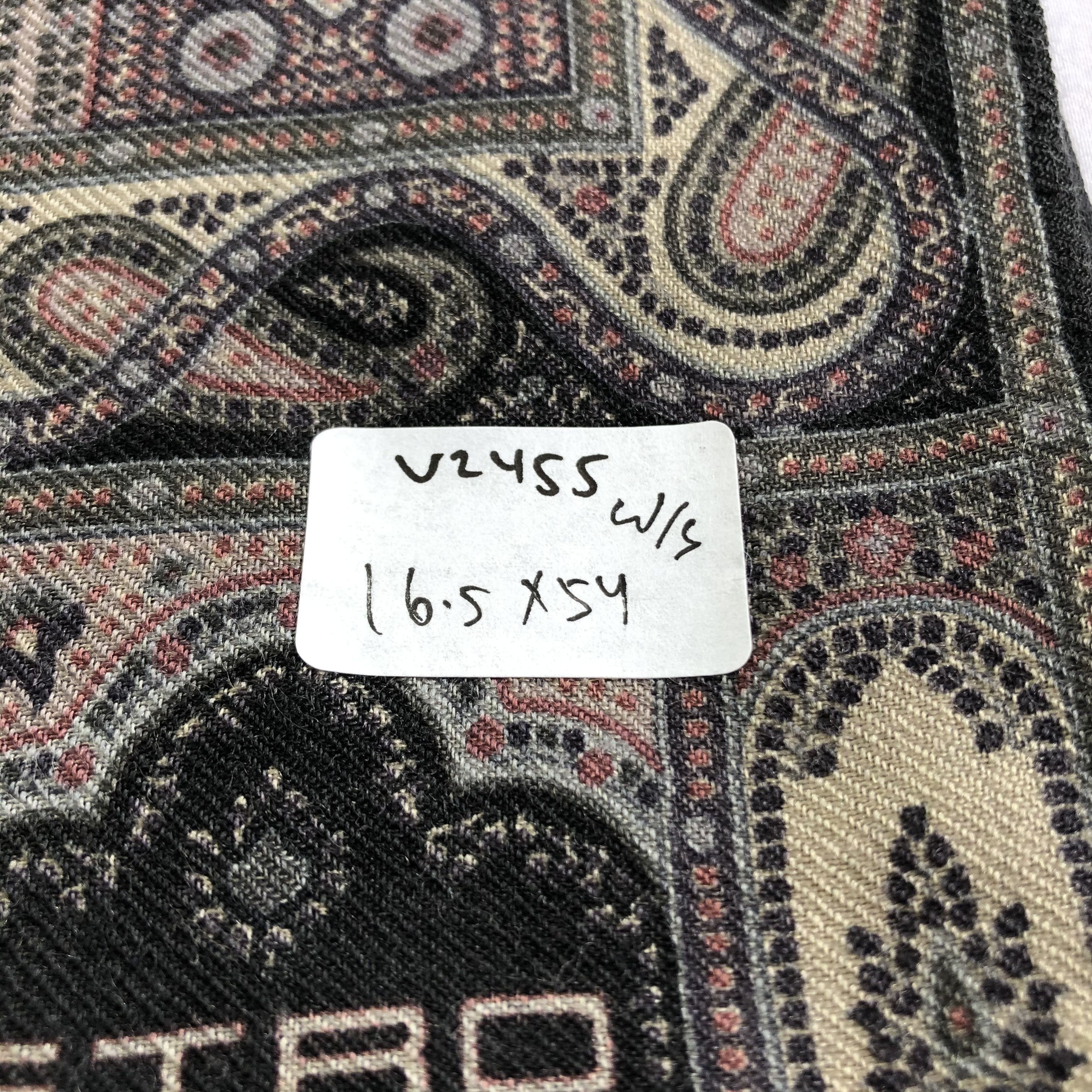 Etro Etro Paisley Silk/Wool Stole Scarf Muffler Neckwear V2455 Size ONE SIZE - 13 Thumbnail