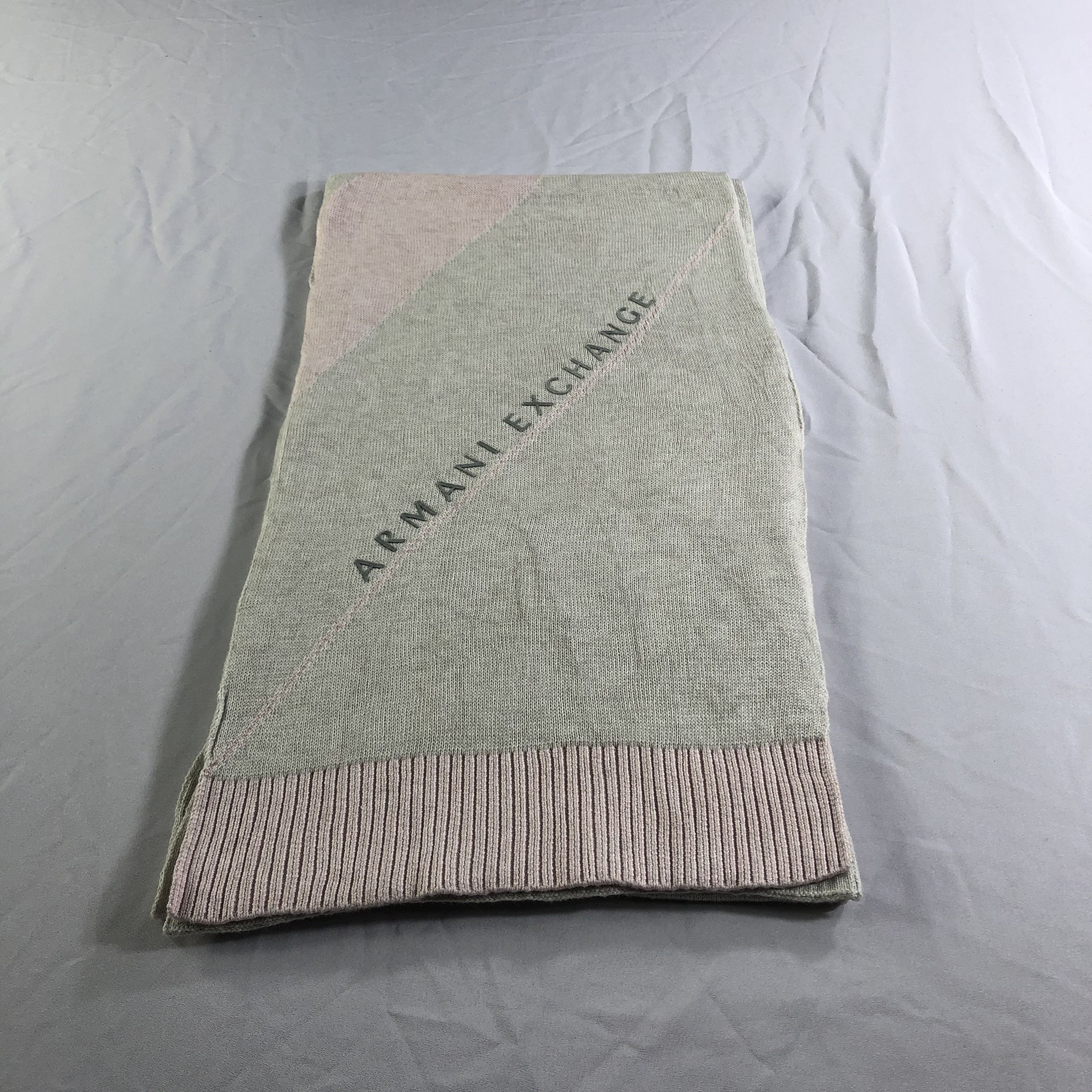 Armani Exchange Armani Exchange Cotton Scarf Muffler Neckwear V2463 Size ONE SIZE - 3 Thumbnail