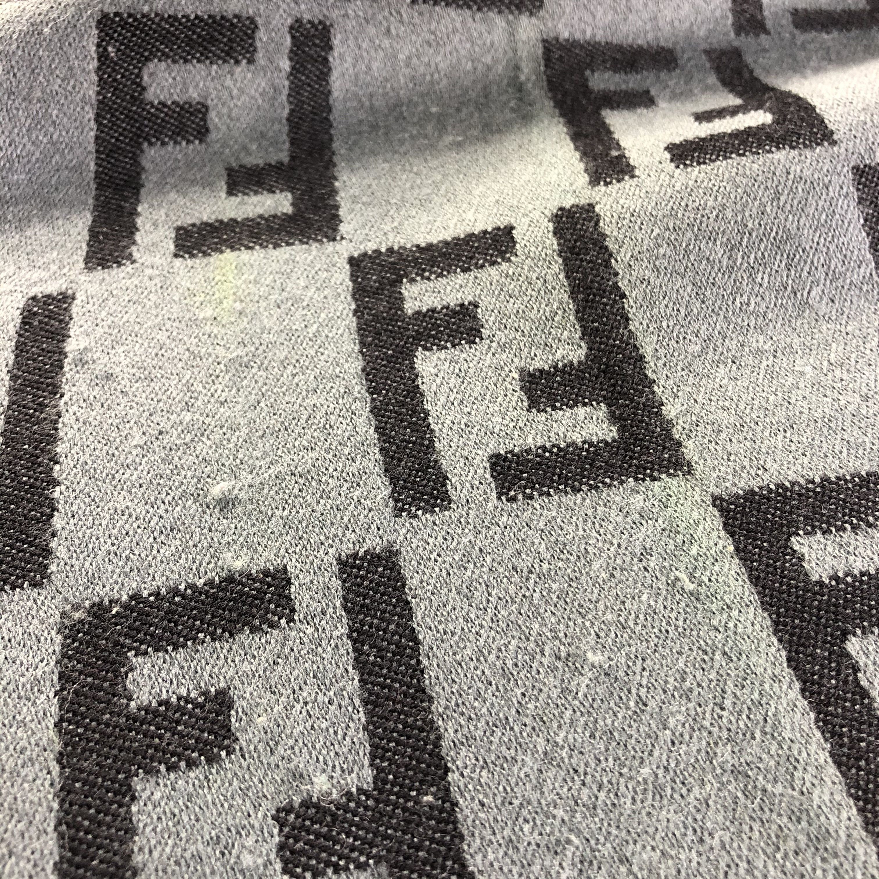 Fendi Fendi Monogram Wool Scarf Muffler Neckwear V2477 Size ONE SIZE - 16 Thumbnail