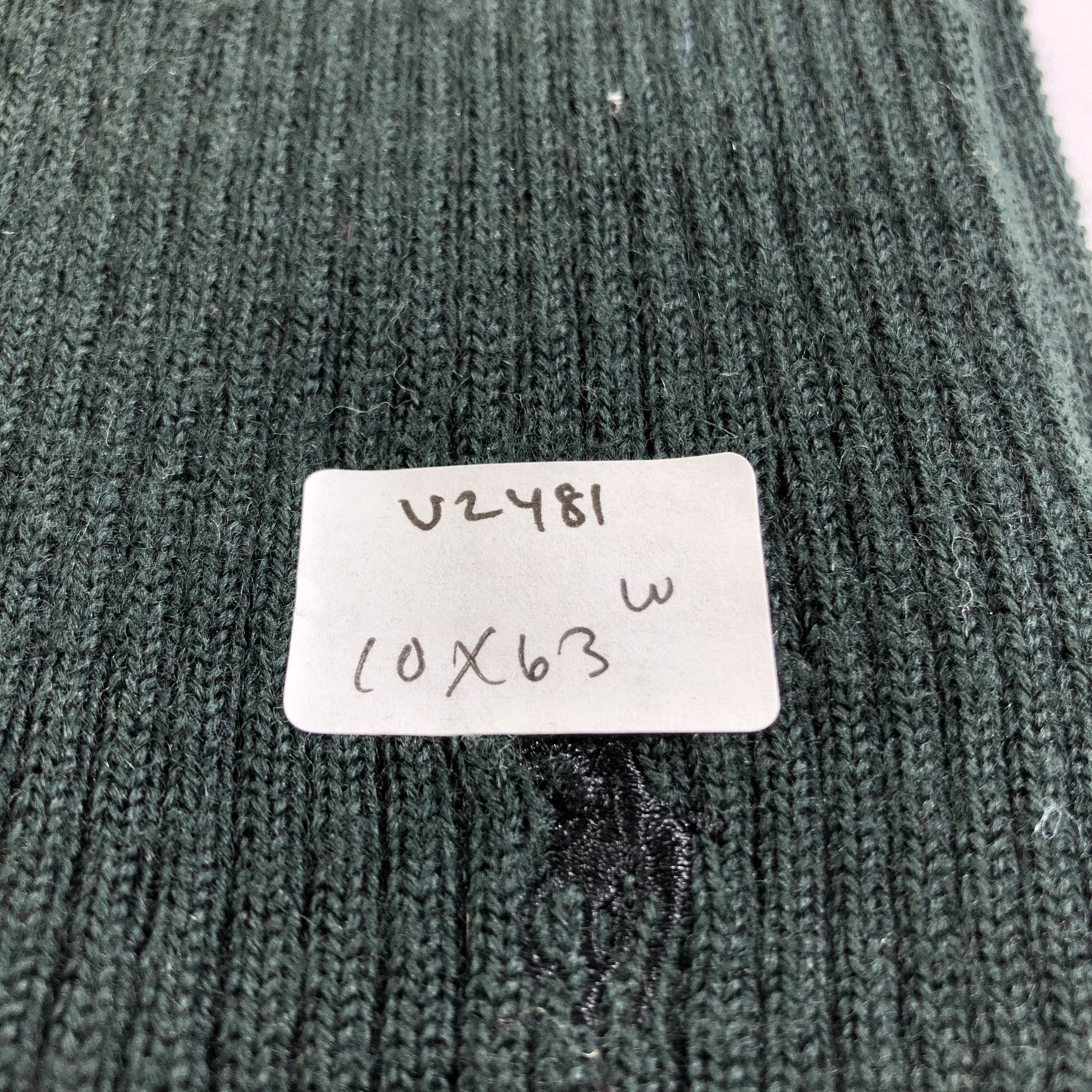 Ralph Lauren Ralph Lauren Pleated Wool Scarf Muffler Neckwear V2481 Size ONE SIZE - 7 Thumbnail