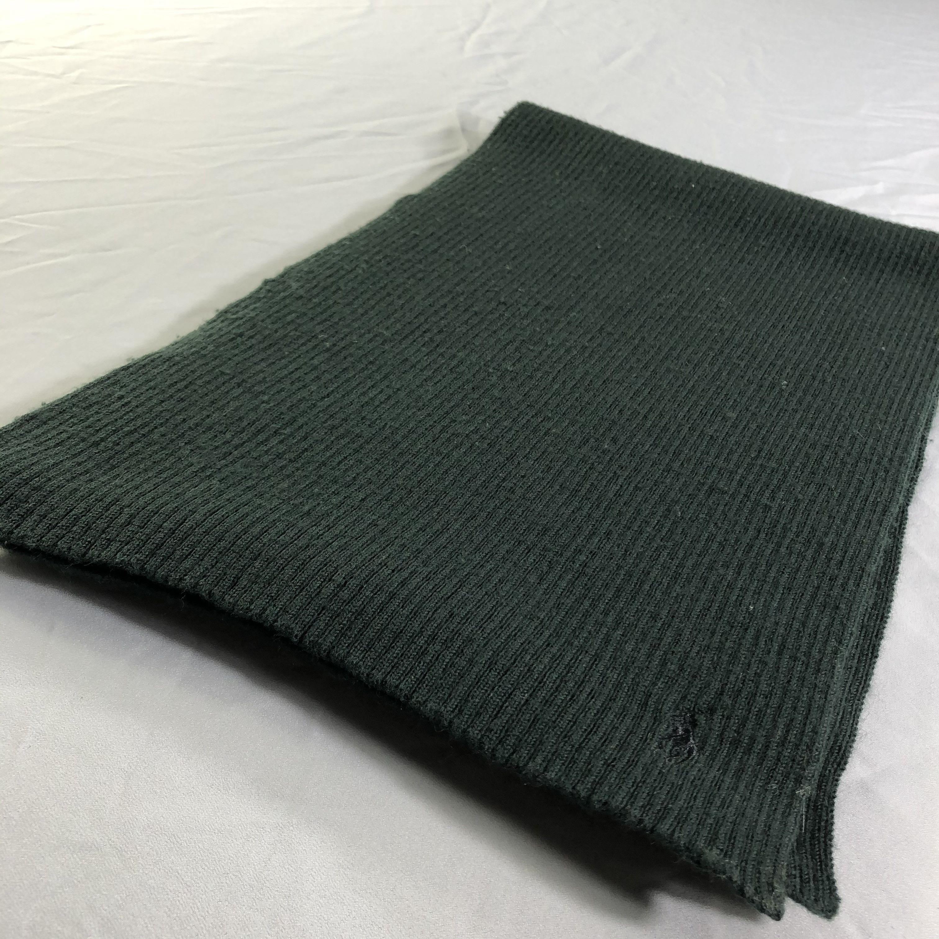 Ralph Lauren Ralph Lauren Pleated Wool Scarf Muffler Neckwear V2481 Size ONE SIZE - 2 Thumbnail
