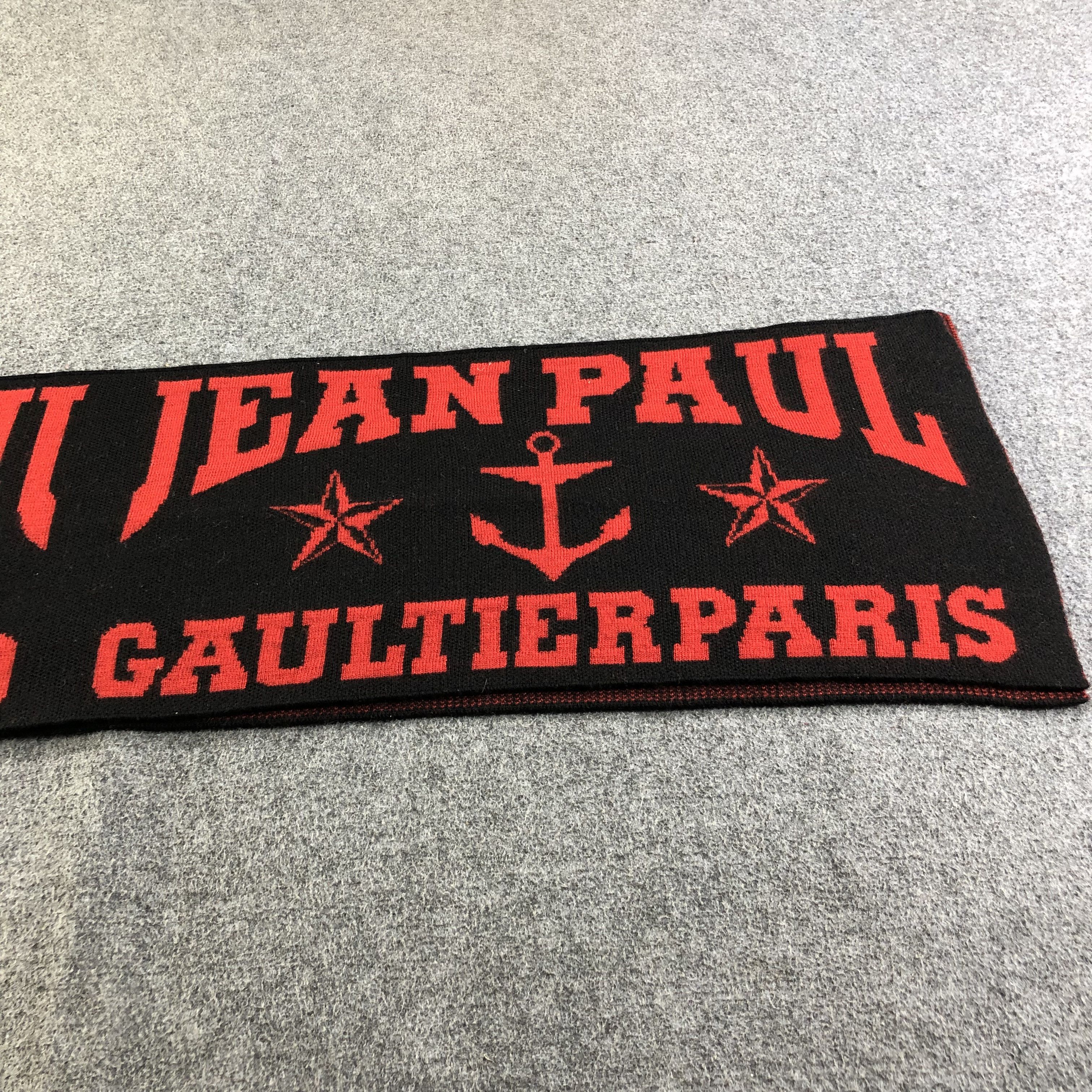 Jean Paul Gaultier Jean Paul Gaultier Wool Scarf Muffler Neckwear V2060 Size ONE SIZE - 3 Thumbnail