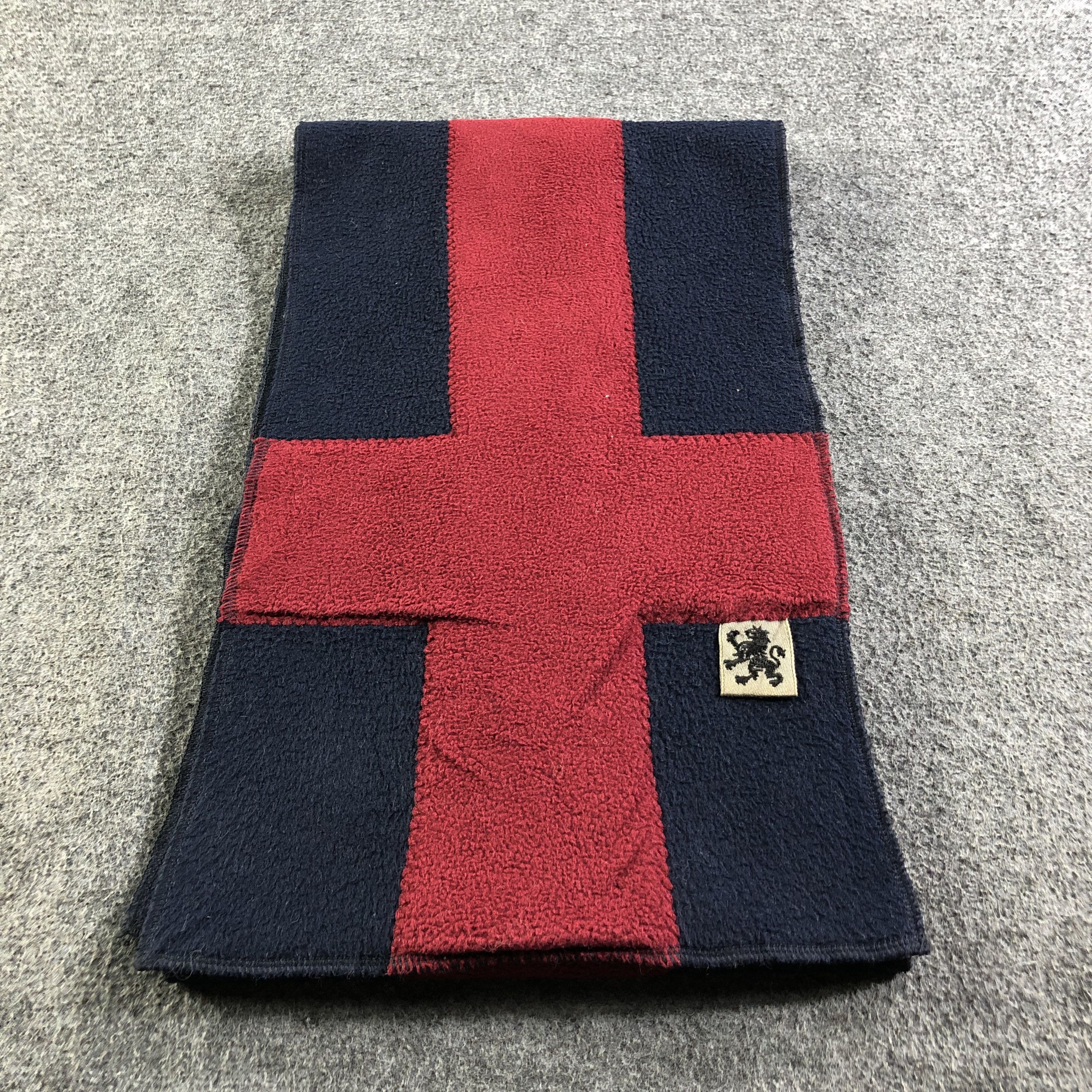 Takeo Kikuchi Takeo Kikuchi Cross Scarf Muffler Neckwear V2092 Size ONE SIZE - 3 Thumbnail