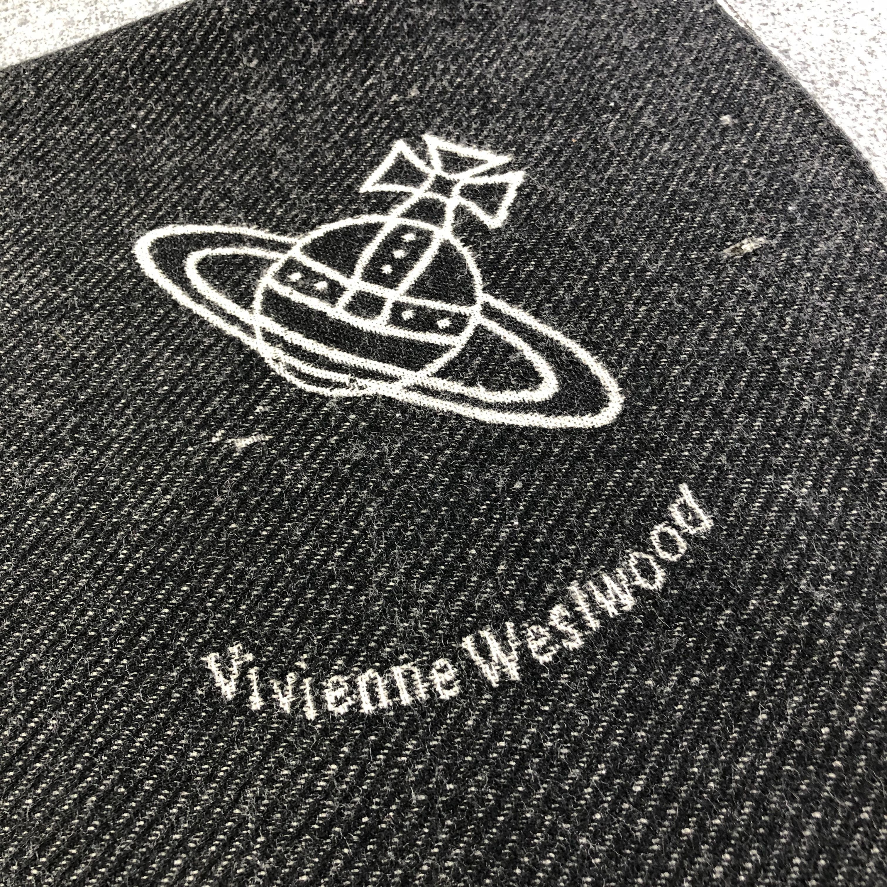 Vivienne Westwood Vivienne Westwood Orb Wool Scarf Muffler Neckwear V2100 Size ONE SIZE - 5 Thumbnail