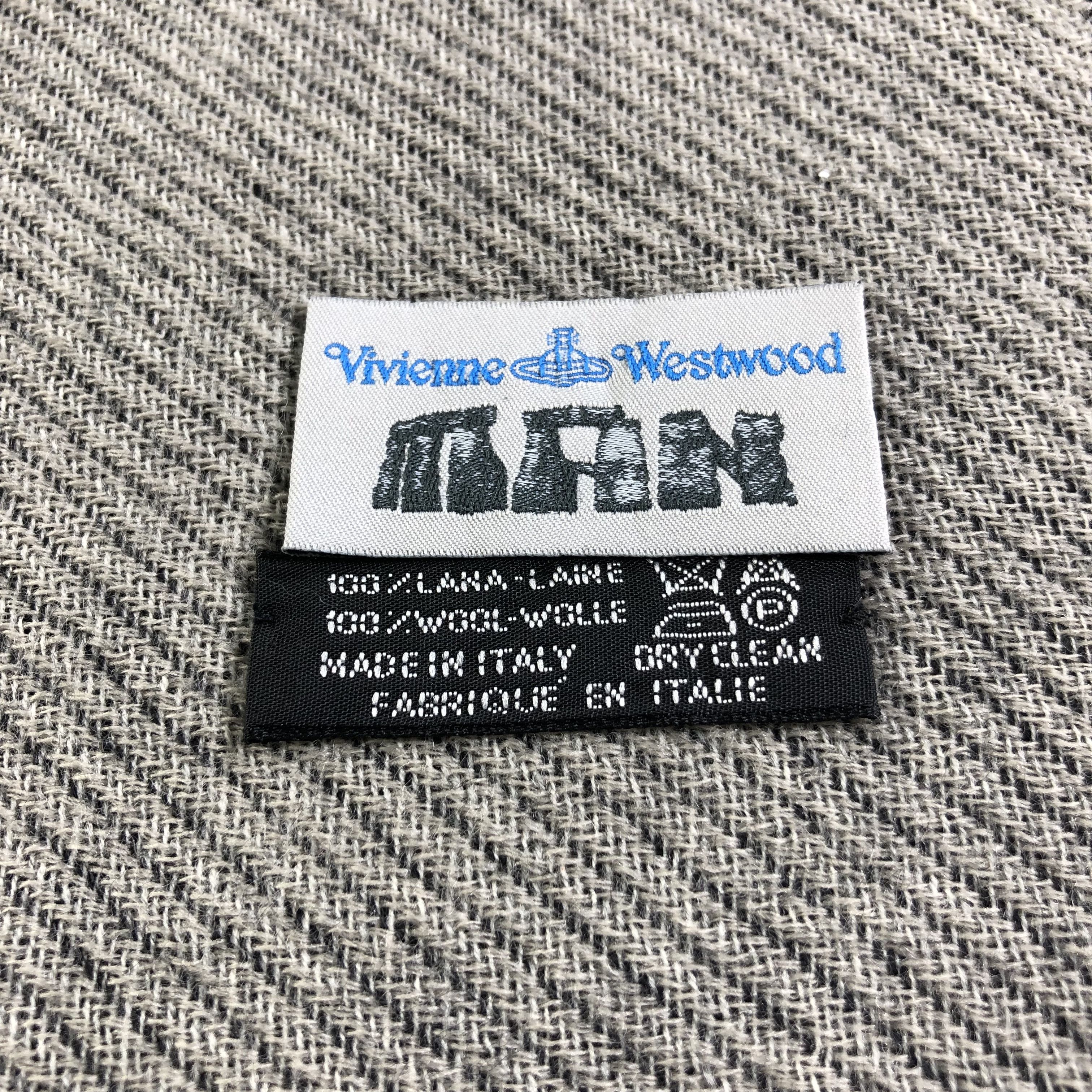 Vivienne Westwood Vivienne Westwood Orb Wool Scarf Muffler Neckwear V2100 Size ONE SIZE - 6 Thumbnail