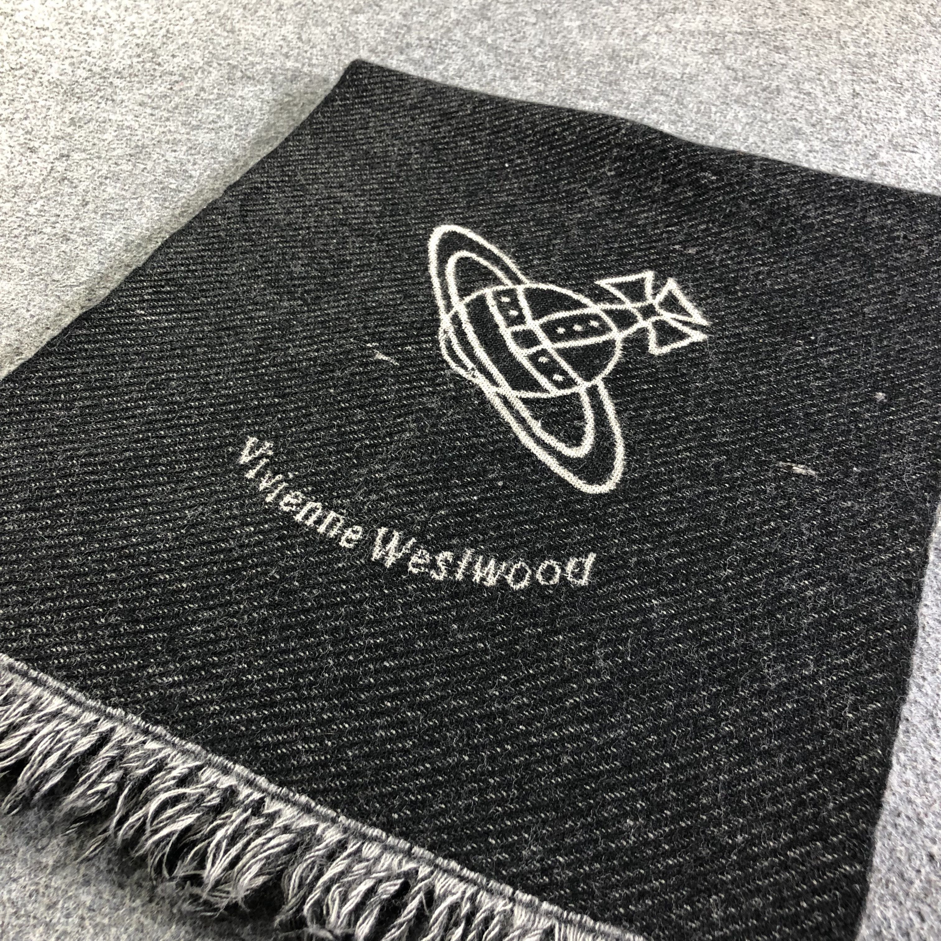 Vivienne Westwood Vivienne Westwood Orb Wool Scarf Muffler Neckwear V2100 Size ONE SIZE - 4 Thumbnail