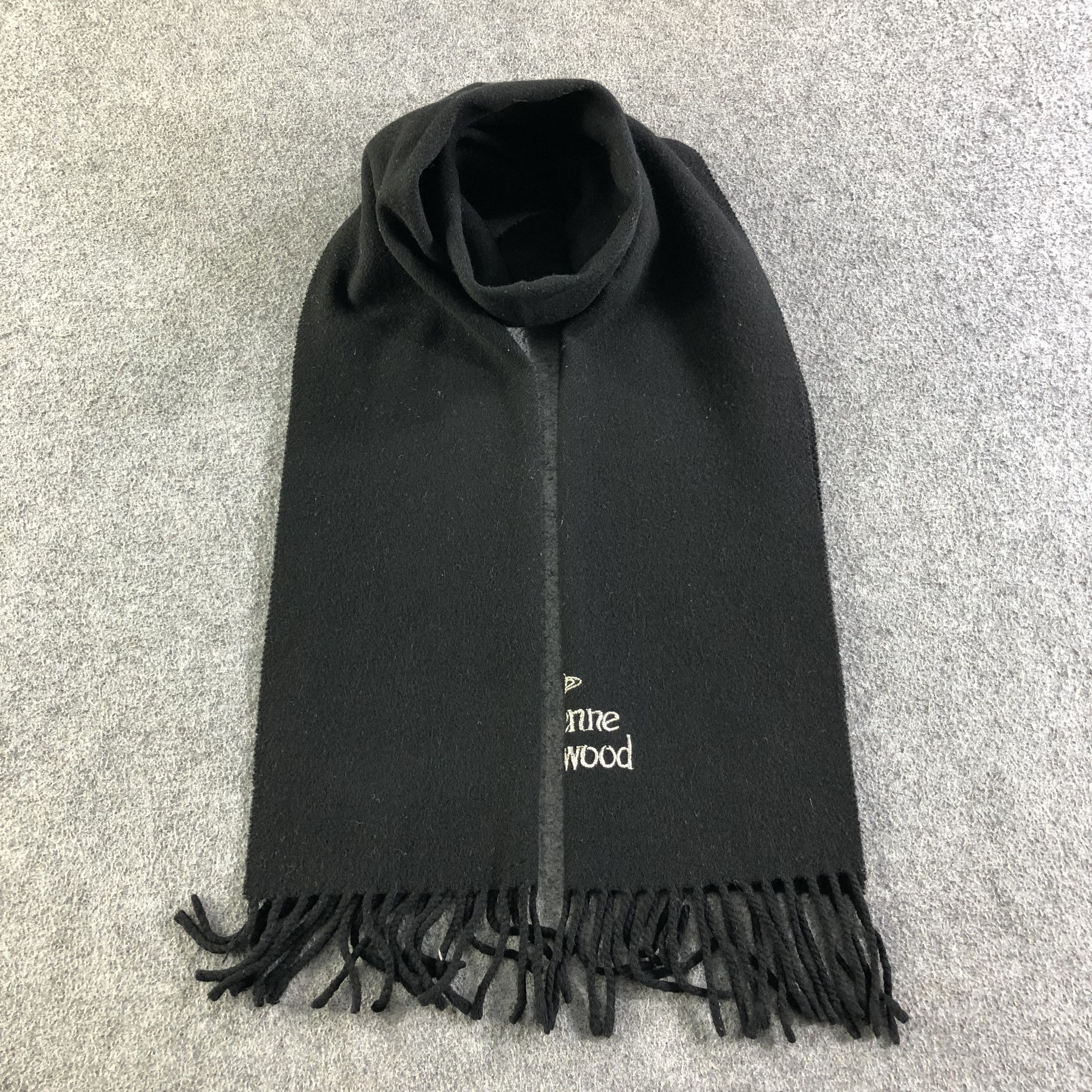 Vivienne Westwood Vivienne Westwood Wool Scarf Muffler Neckwear V2111 Size ONE SIZE - 2 Thumbnail