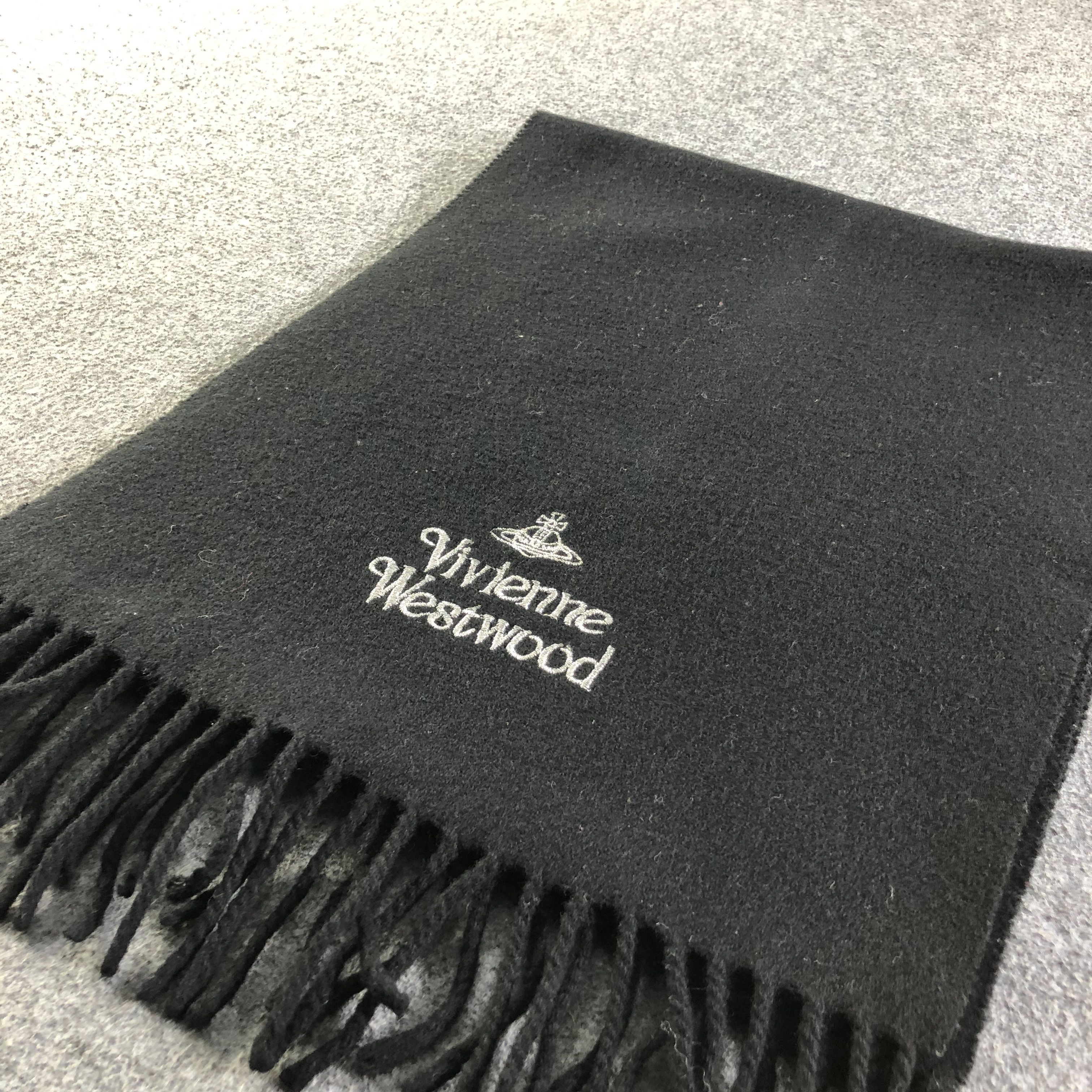 Vivienne Westwood Vivienne Westwood Wool Scarf Muffler Neckwear V2111 Size ONE SIZE - 4 Thumbnail