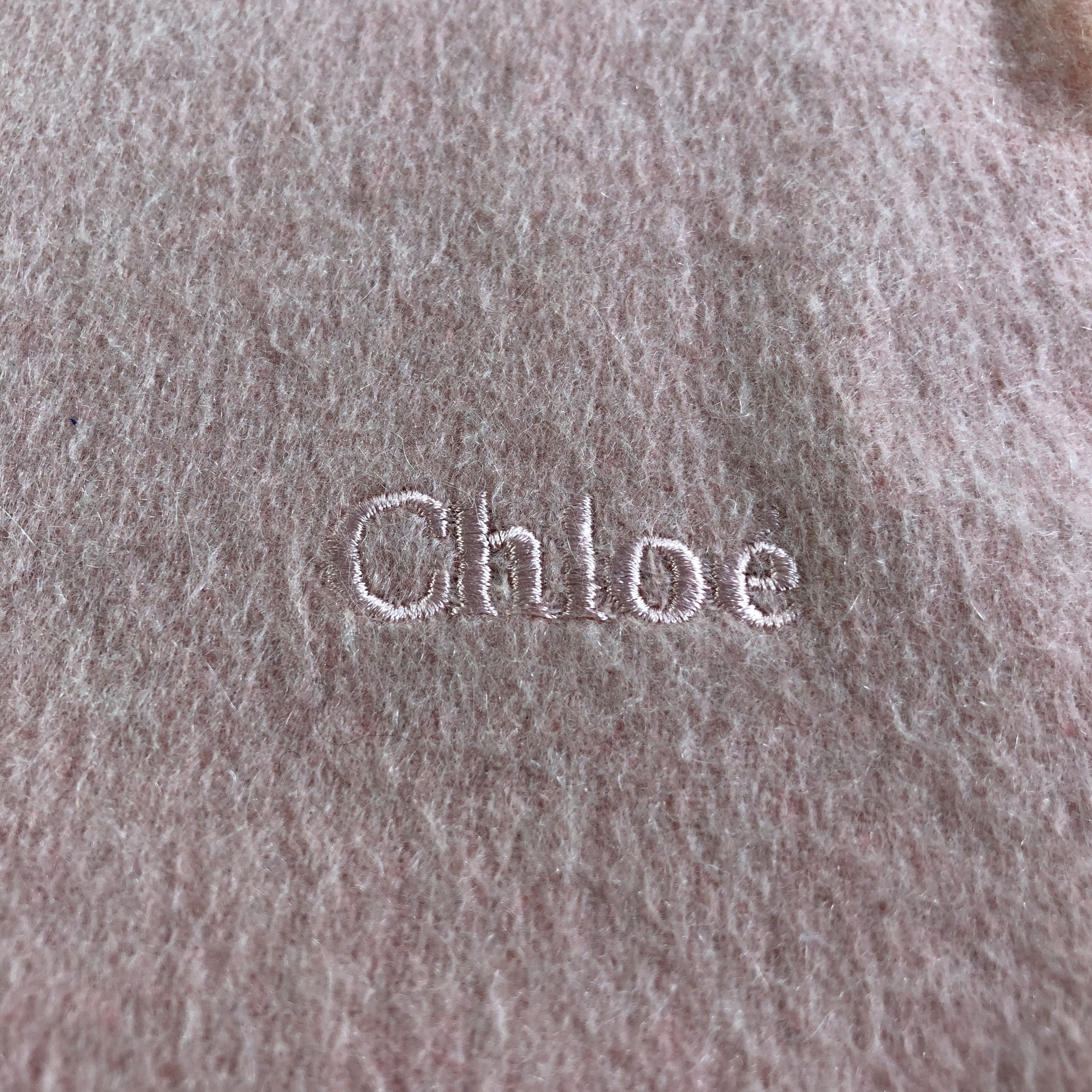 Vintage Chloe Cashmere Scarf Muffler Neckwear V2168 Size ONE SIZE - 5 Thumbnail