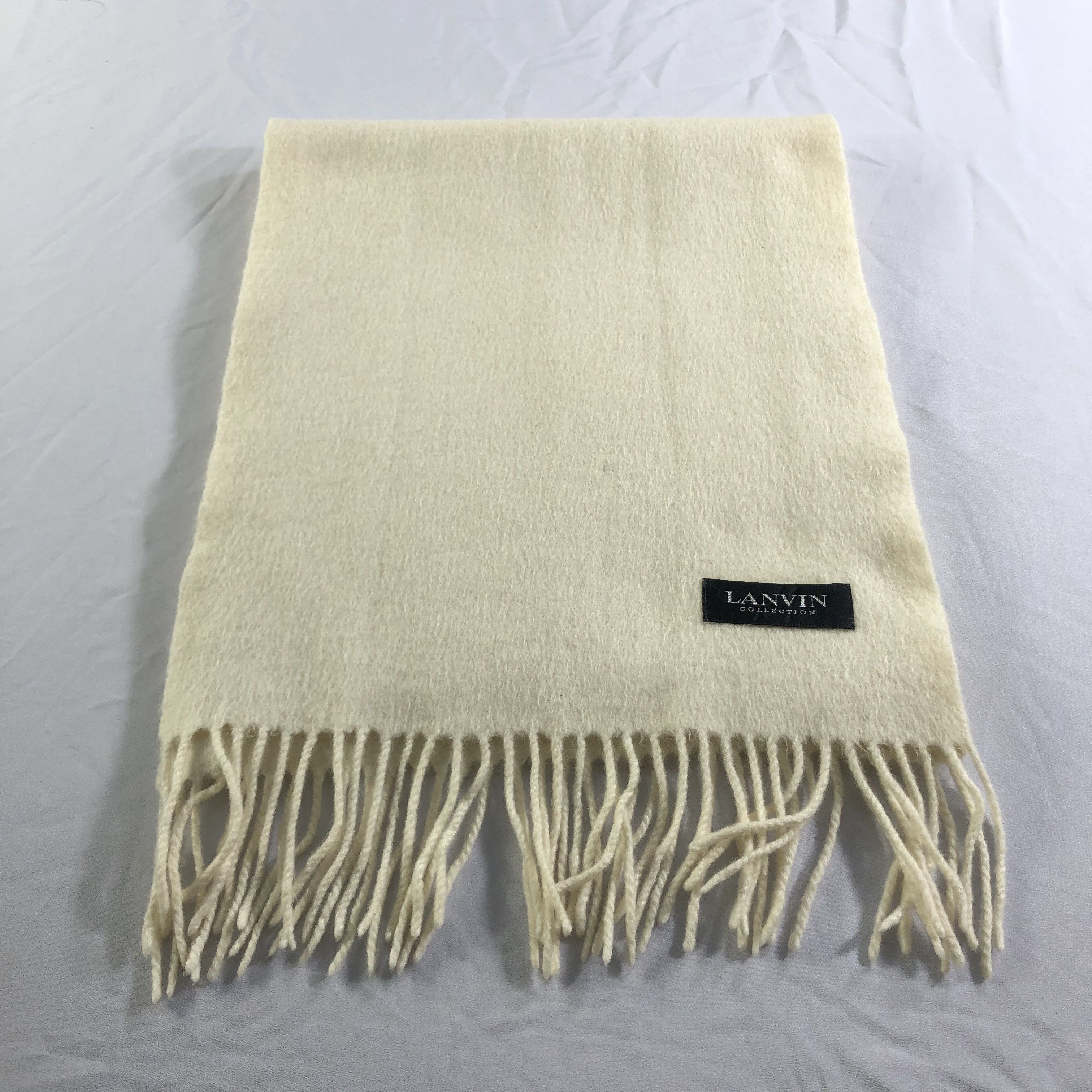 Lanvin Lanvin Cashmere Scarf Muffler Neckwear V2203 Size ONE SIZE - 2 Thumbnail