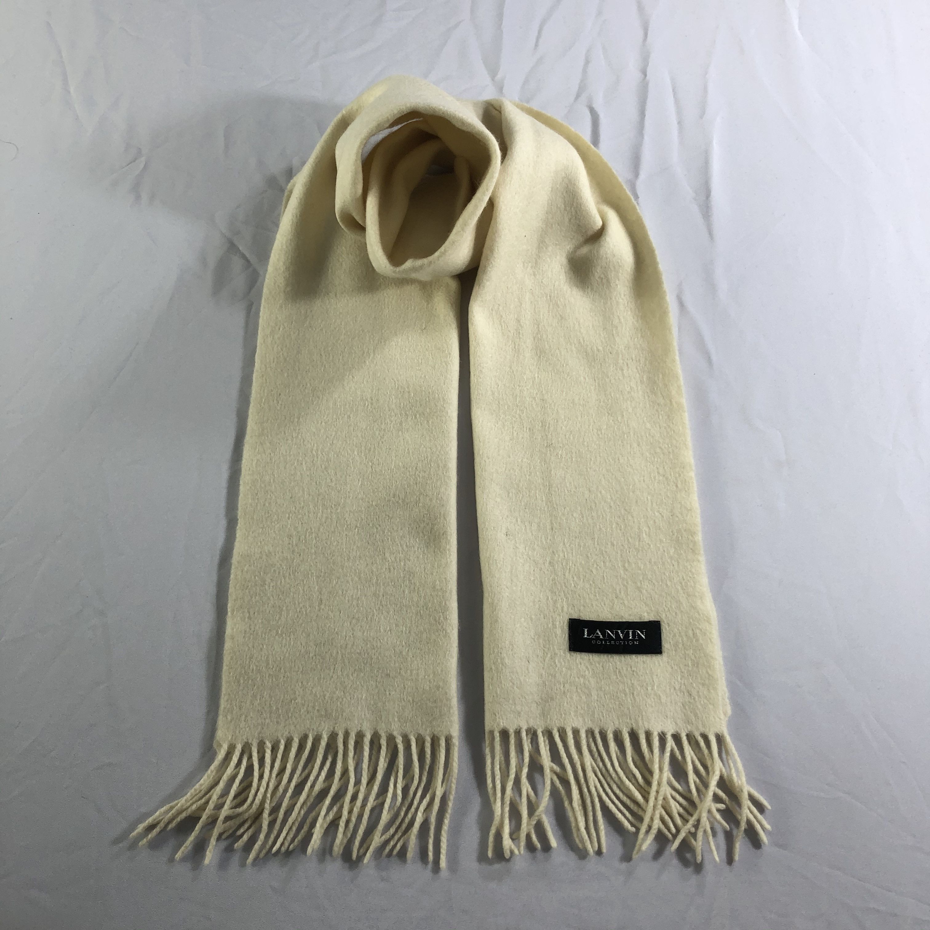 Lanvin Lanvin Cashmere Scarf Muffler Neckwear V2203 Size ONE SIZE - 1 Thumbnail