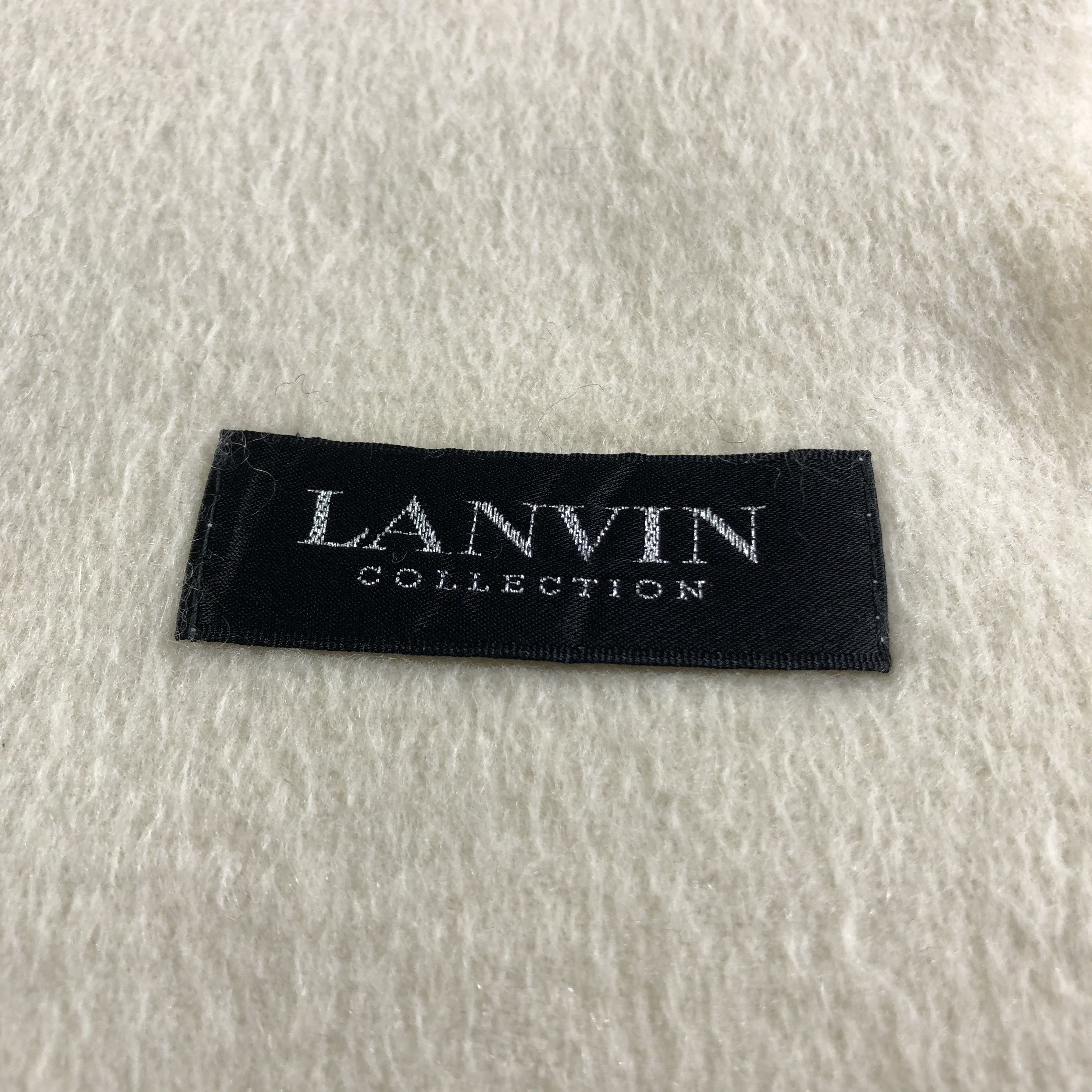 Lanvin Lanvin Cashmere Scarf Muffler Neckwear V2203 Size ONE SIZE - 4 Thumbnail