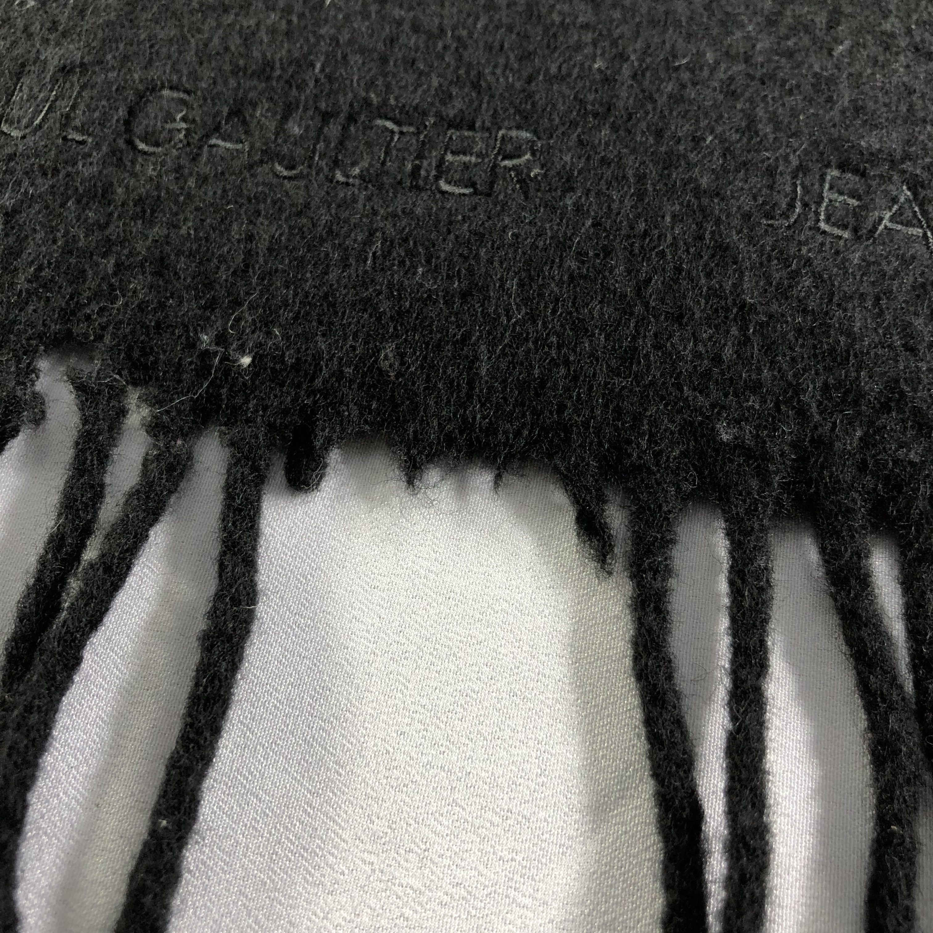 Jean Paul Gaultier Jean Paul Gaultier Wool Scarf Muffler Neckwear V2226 Size ONE SIZE - 5 Thumbnail