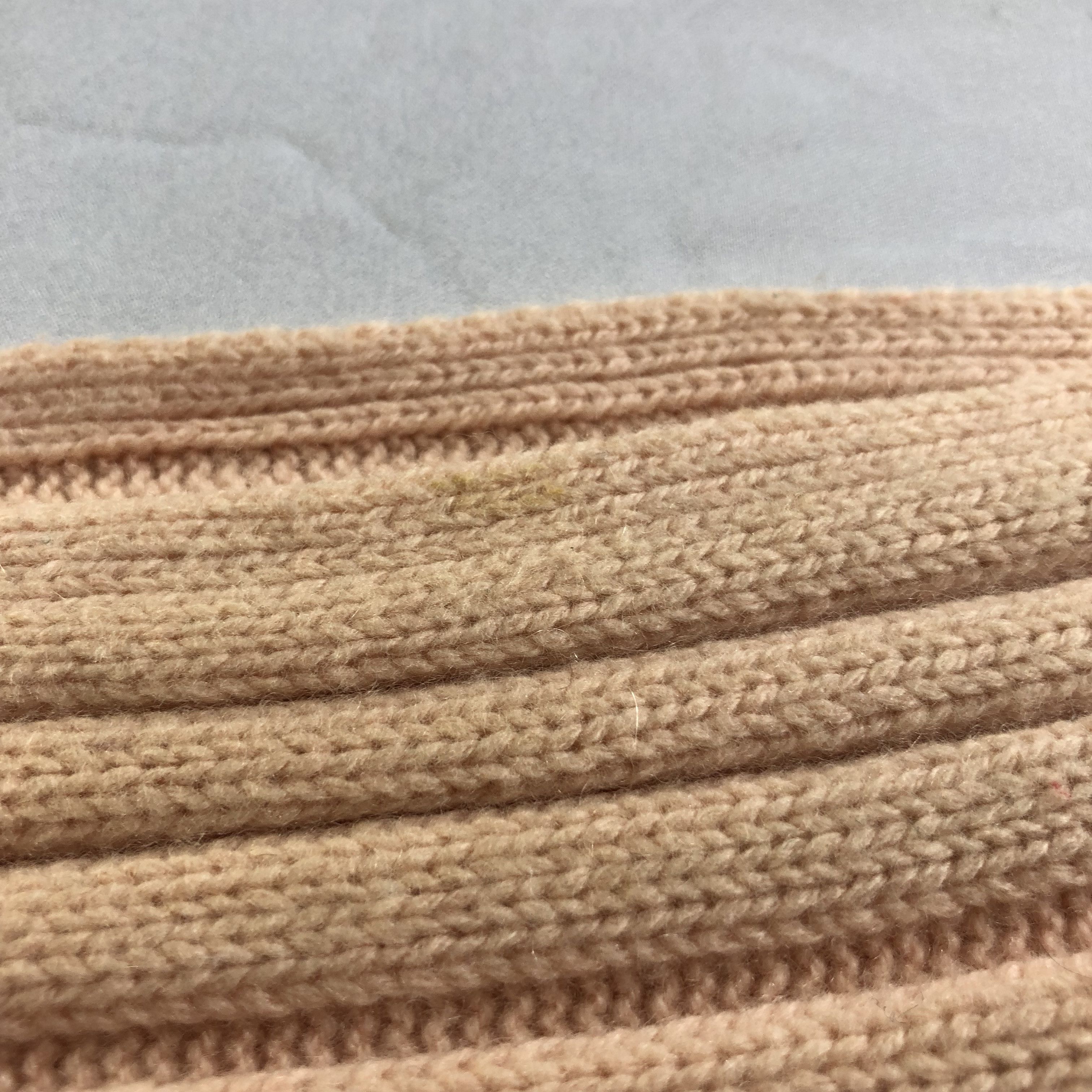 Burberry Burberrys Pleated Knit Wool Scarf Muffler Neckwear V2230 Size ONE SIZE - 12 Thumbnail