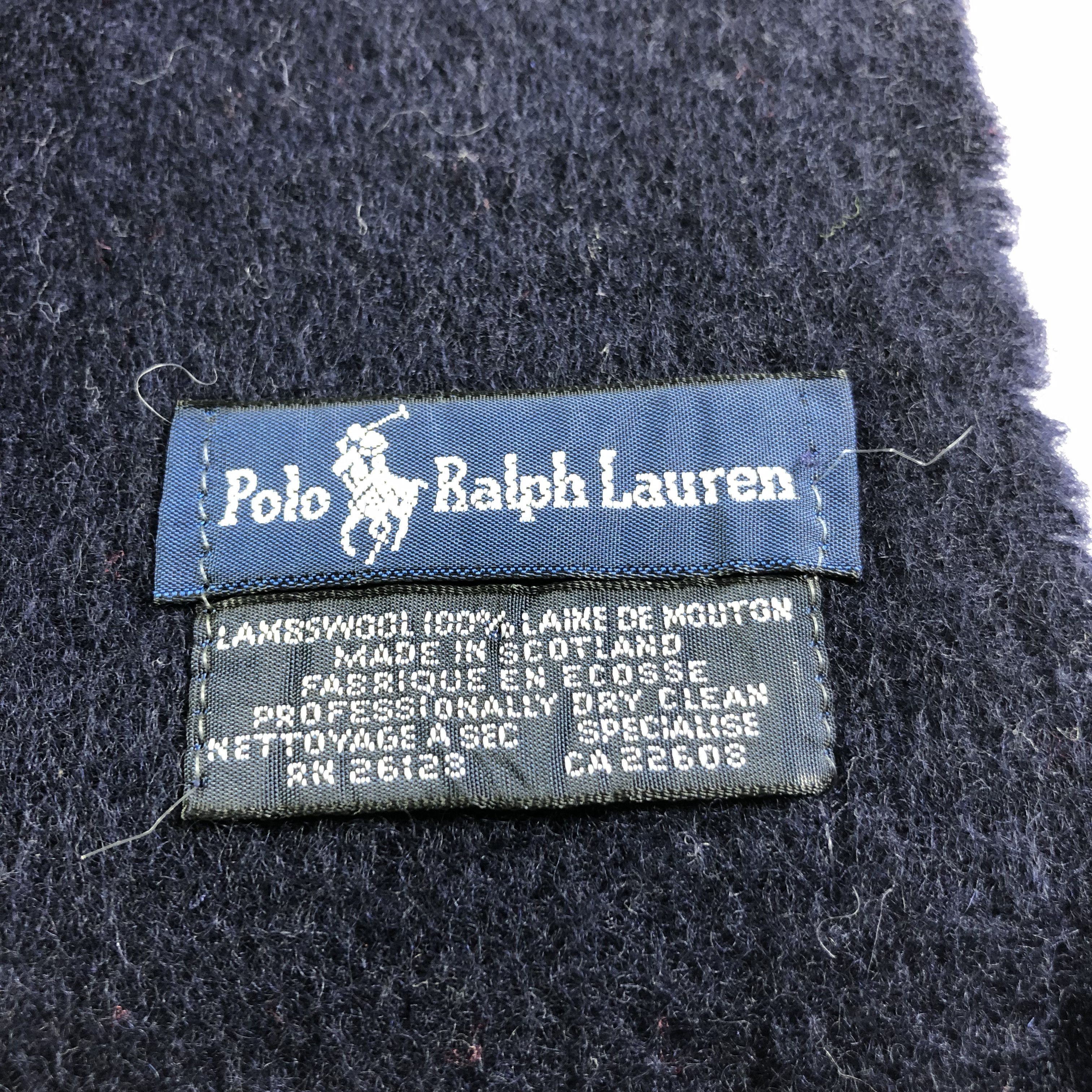 Polo Ralph Lauren Polo Ralph Lauren Wool Scarf Muffler Neckwear V2236 Size ONE SIZE - 5 Thumbnail