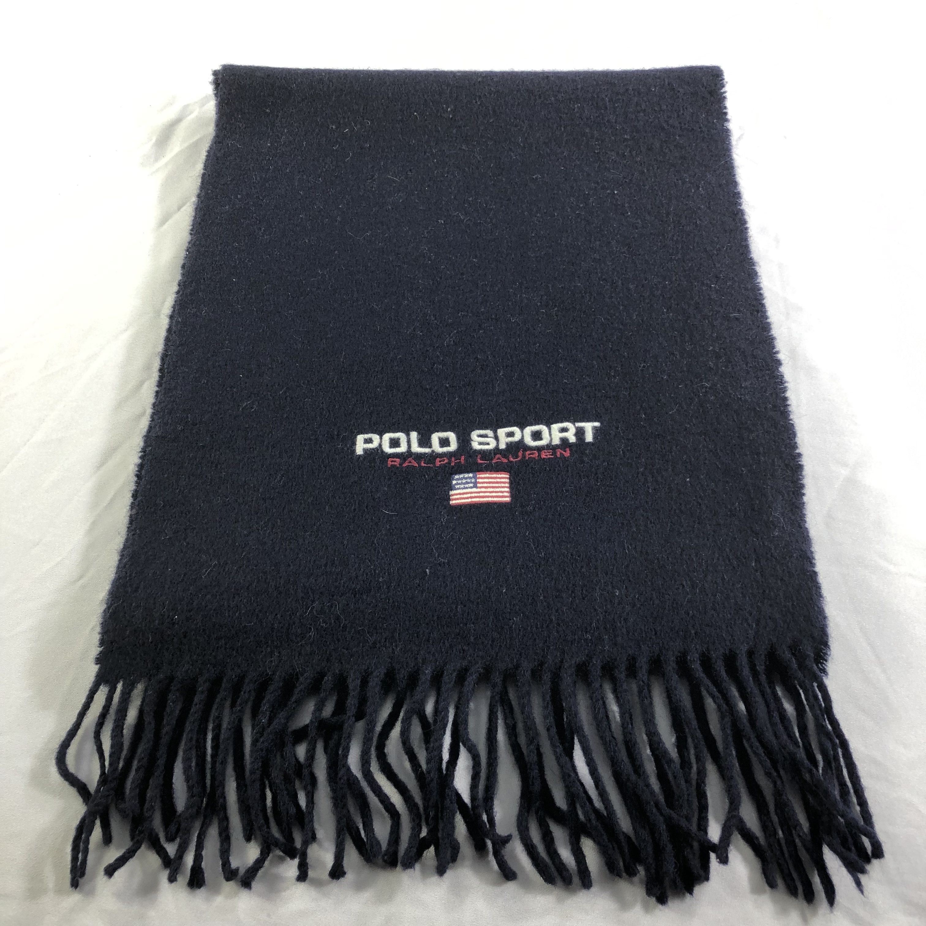 Polo Ralph Lauren Polo Ralph Lauren Wool Scarf Muffler Neckwear V2236 Size ONE SIZE - 2 Thumbnail