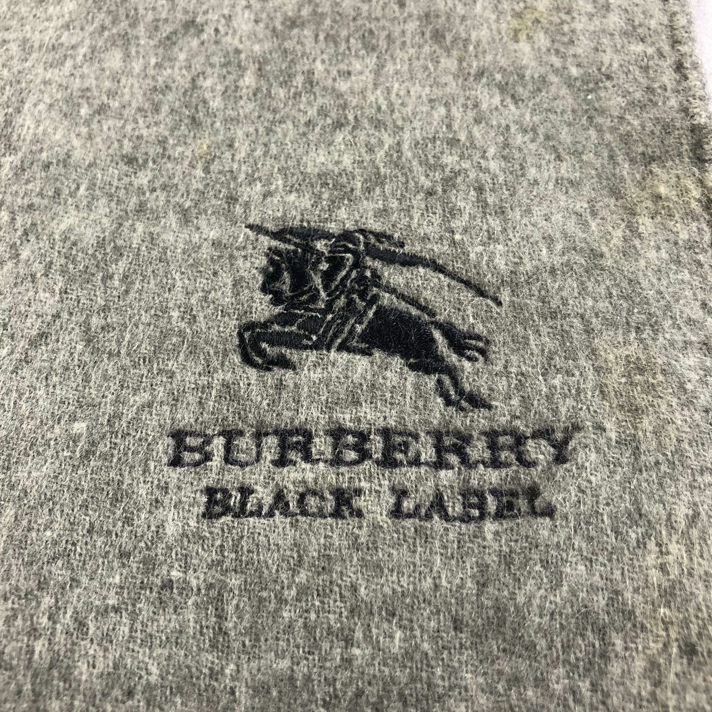 Burberry Burberrys Black Label Wool/Cashmere Scarf Muffler V2237 Size ONE SIZE - 4 Thumbnail