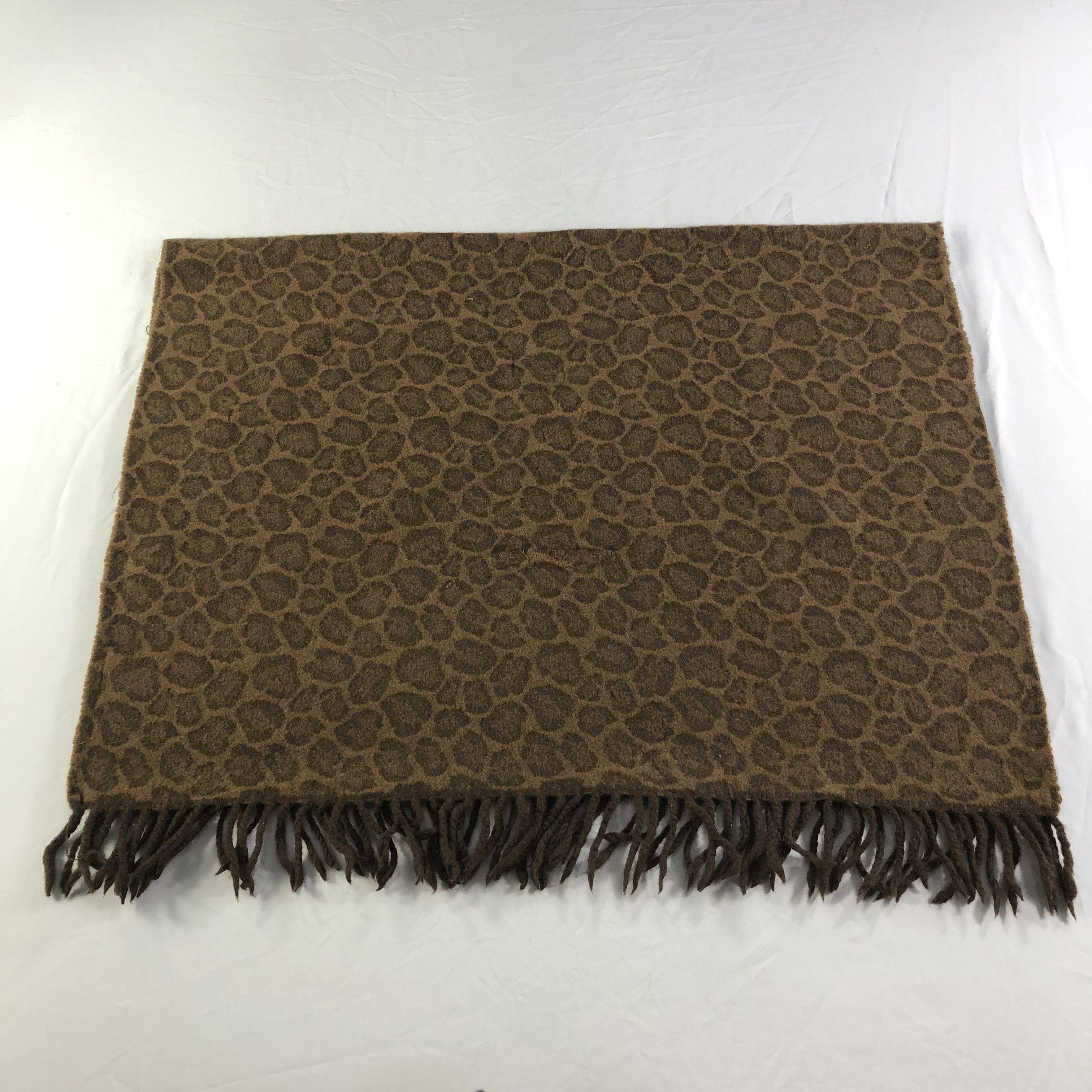Yves Saint Laurent Yves Saint Laurent Wool Scarf Muffler Neckwear V2242 Size ONE SIZE - 1 Thumbnail