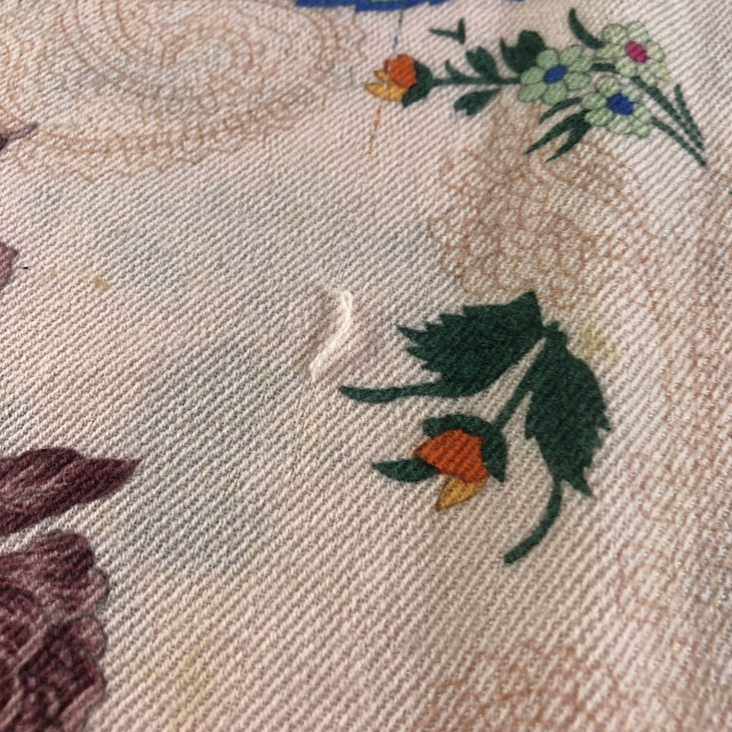 Leonard Paris Leonard Floral Wool Scarf Muffler Mantilla Stole V2244 Size ONE SIZE - 9 Thumbnail