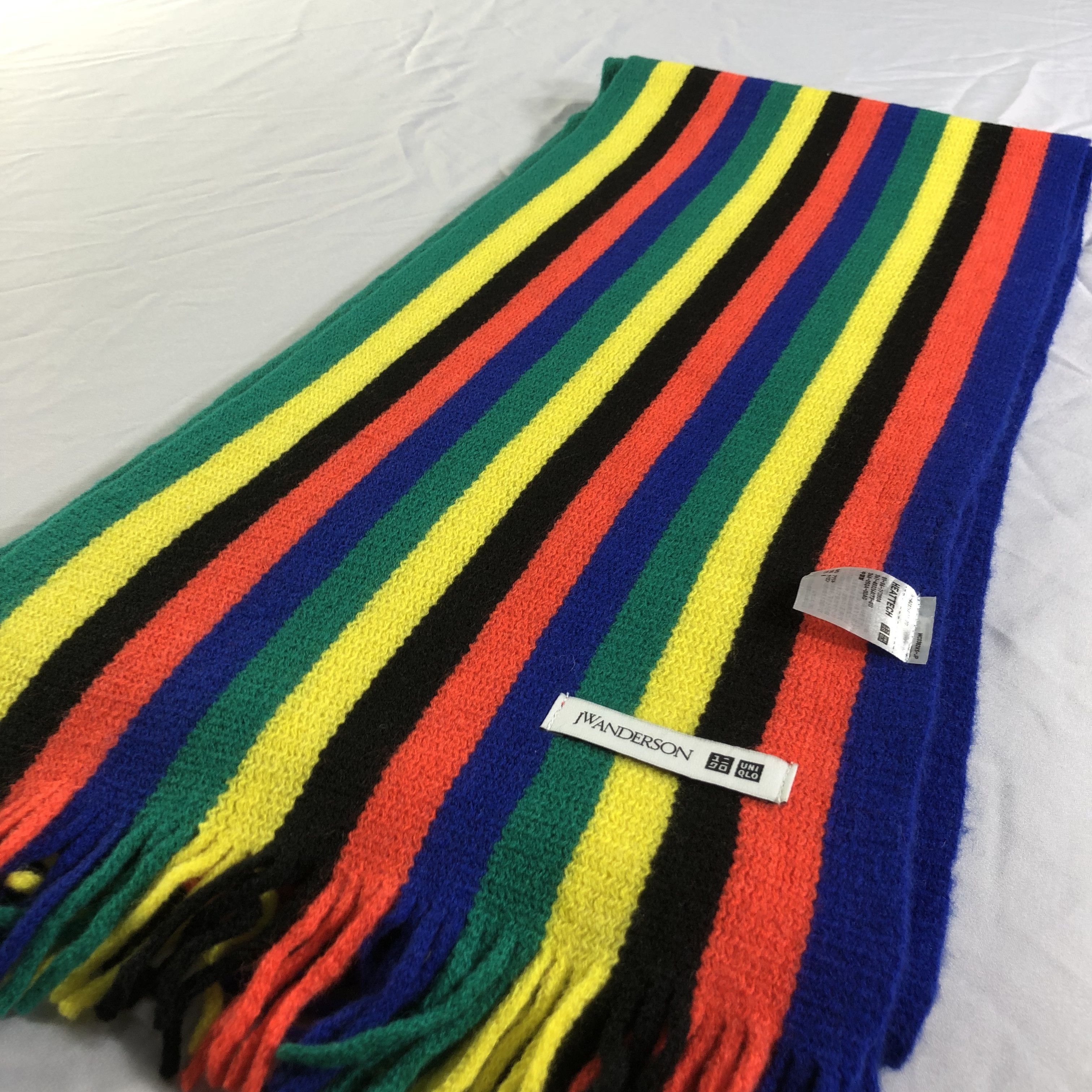JW Anderson × Uniqlo Uniqlo X J.W.Anderson Knit Scarf Muffler Neckwear V2249 Size ONE SIZE - 2 Thumbnail