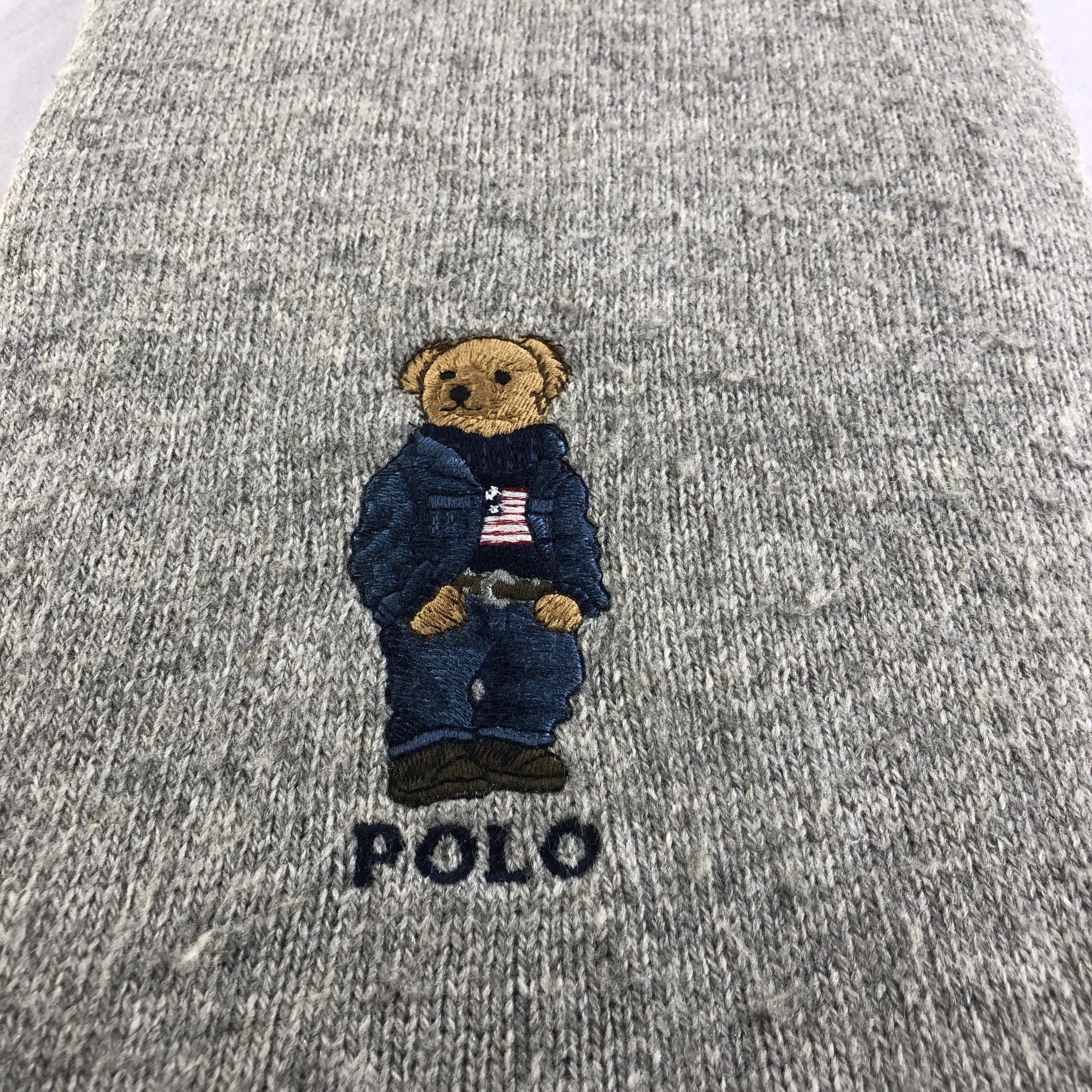 Polo Ralph Lauren Polo Bear Scarf Muffler Neckwear V2259 Size ONE SIZE - 4 Thumbnail