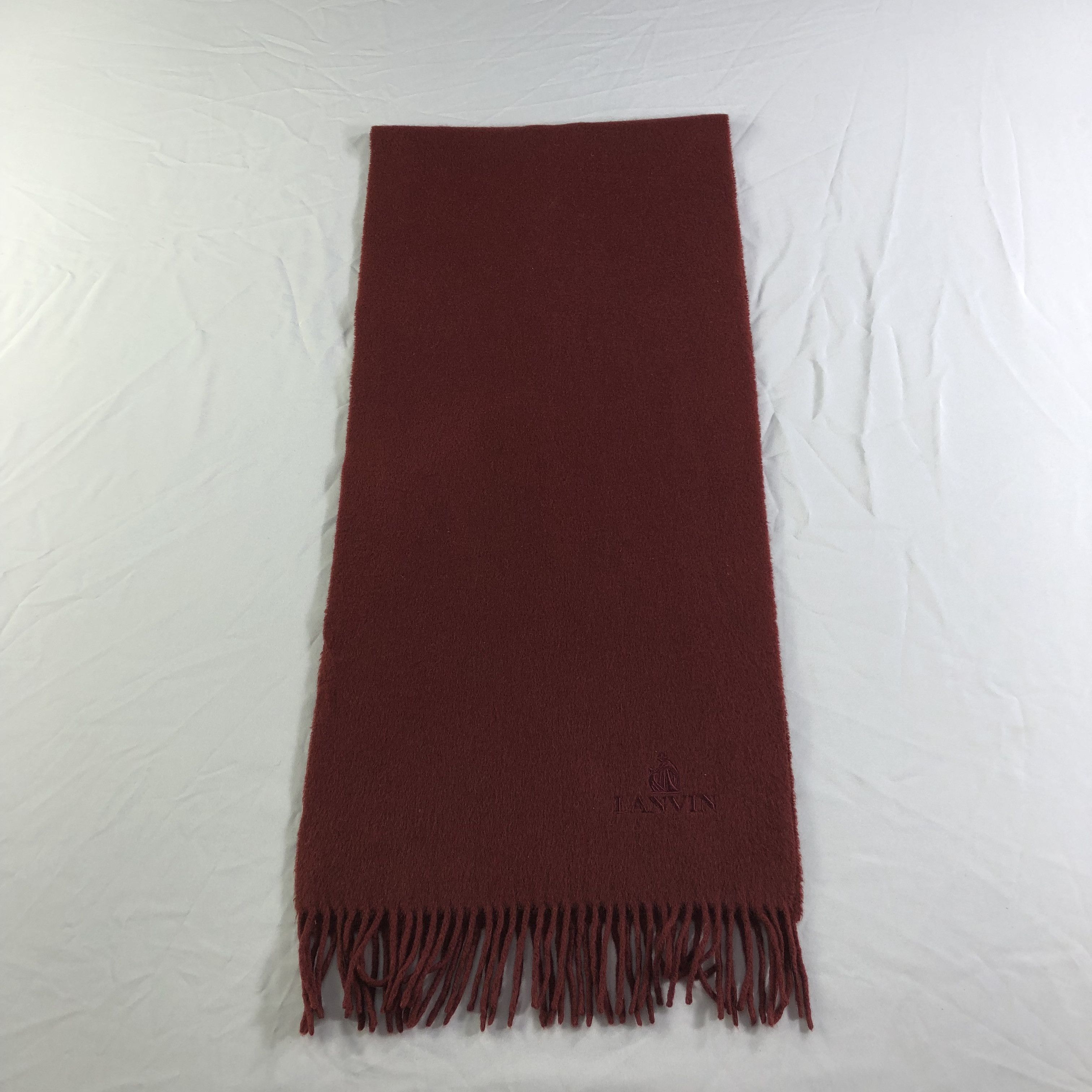Lanvin Lanvin Cashmere Scarf Muffler Neckwear V2279 Size ONE SIZE - 2 Thumbnail