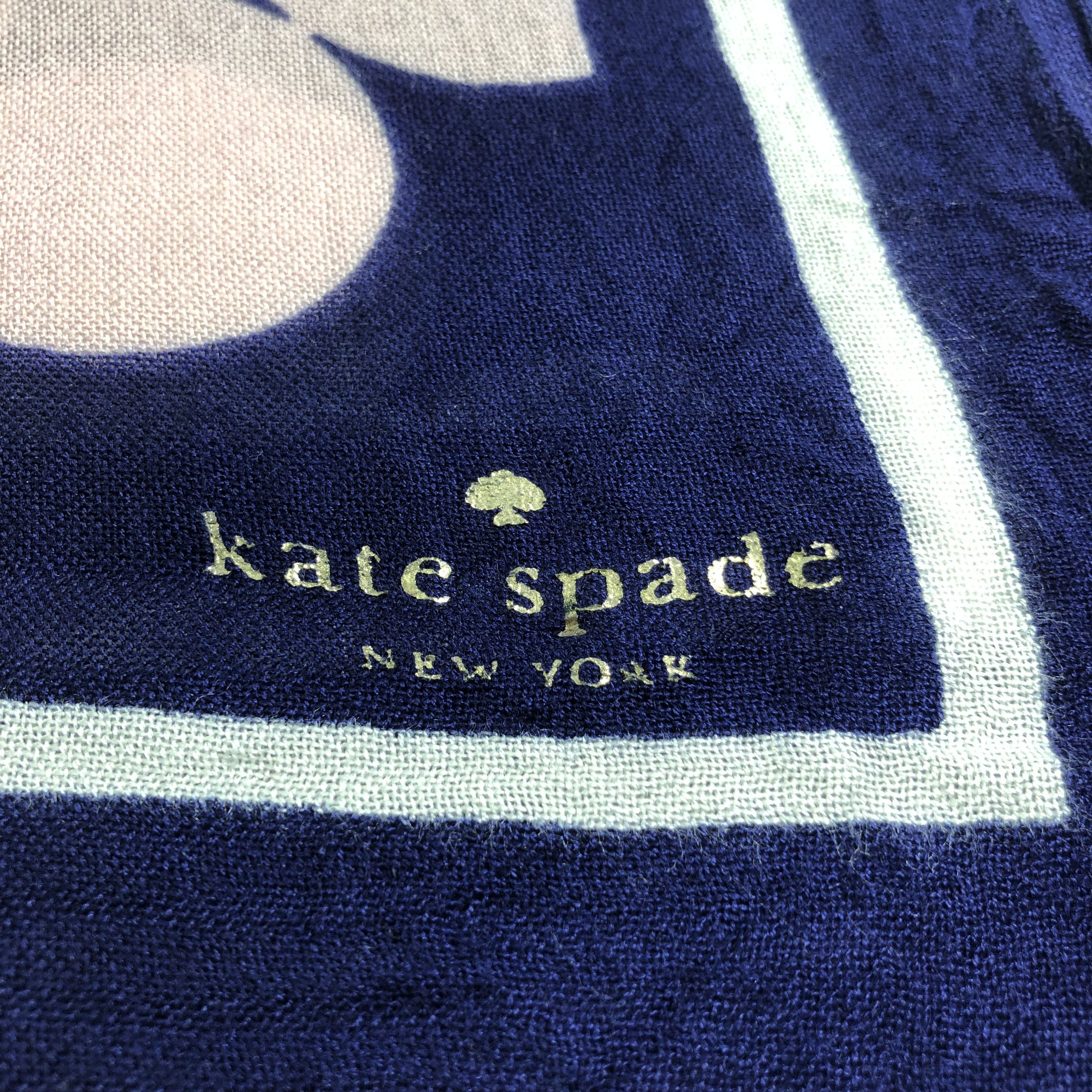 Vintage Kate Spade Polka Dots Scarf Muffler Neckwear V2280 Size ONE SIZE - 4 Thumbnail