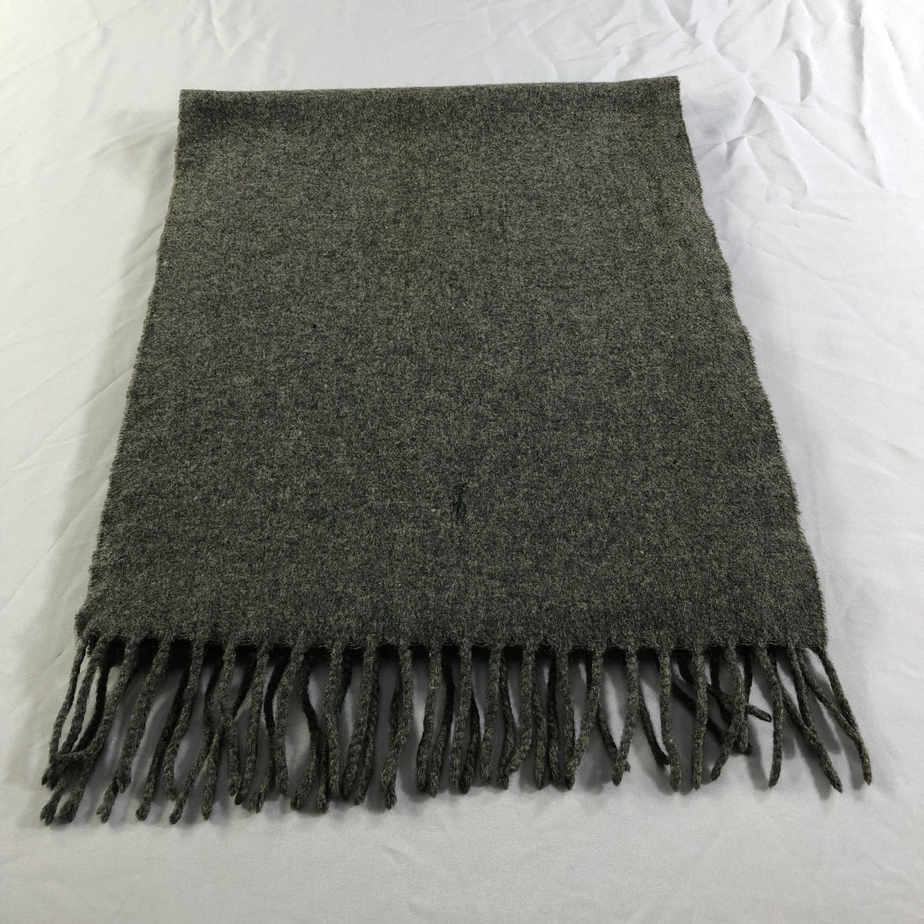 Polo Ralph Lauren Polo Ralph Lauren Wool Scarf Muffler Neckwear V2315 Size ONE SIZE - 2 Thumbnail
