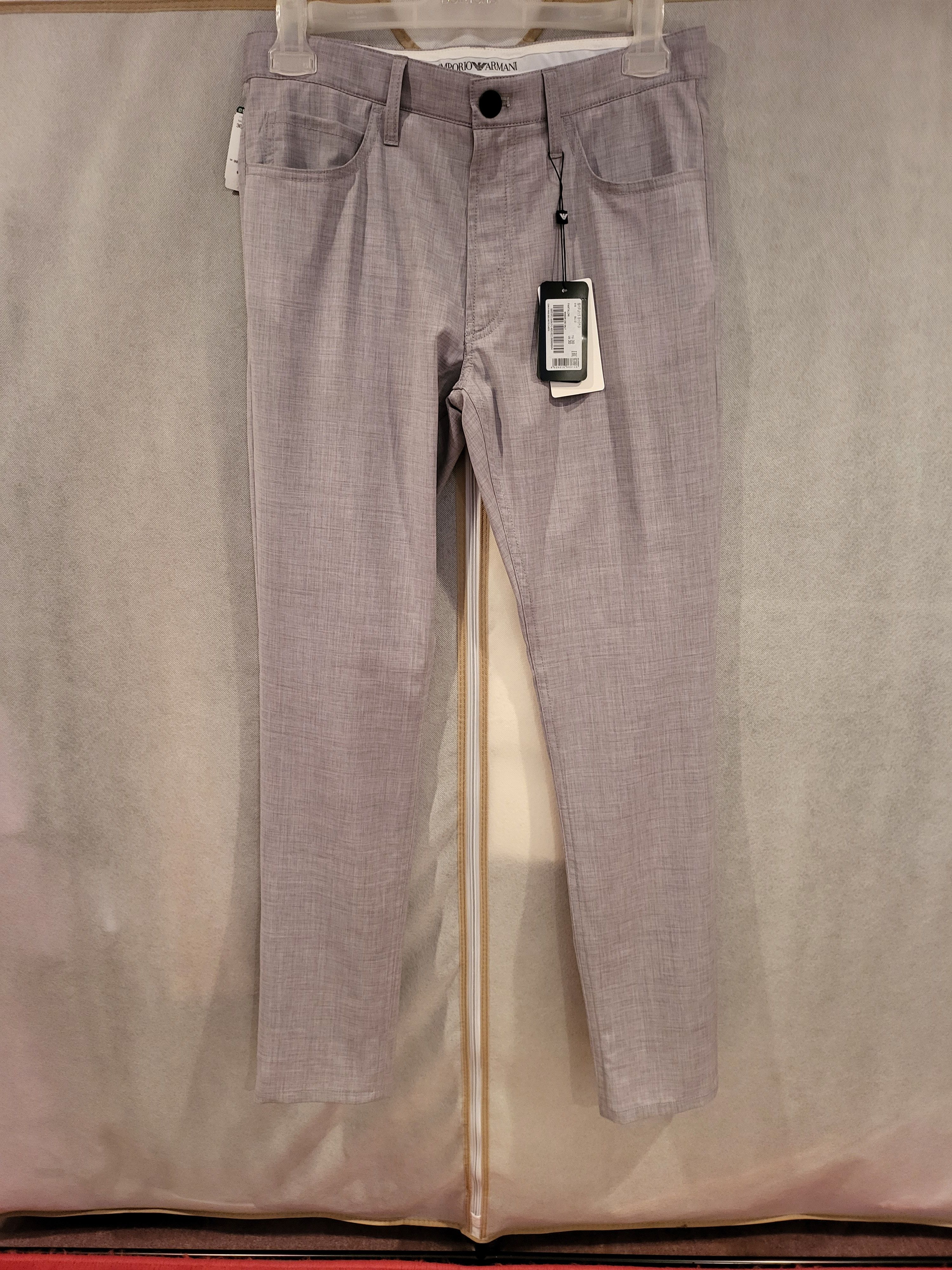 Emporio Armani E-Performance Slim Fit Pants Size US 30 / EU 46 - 1 Thumbnail
