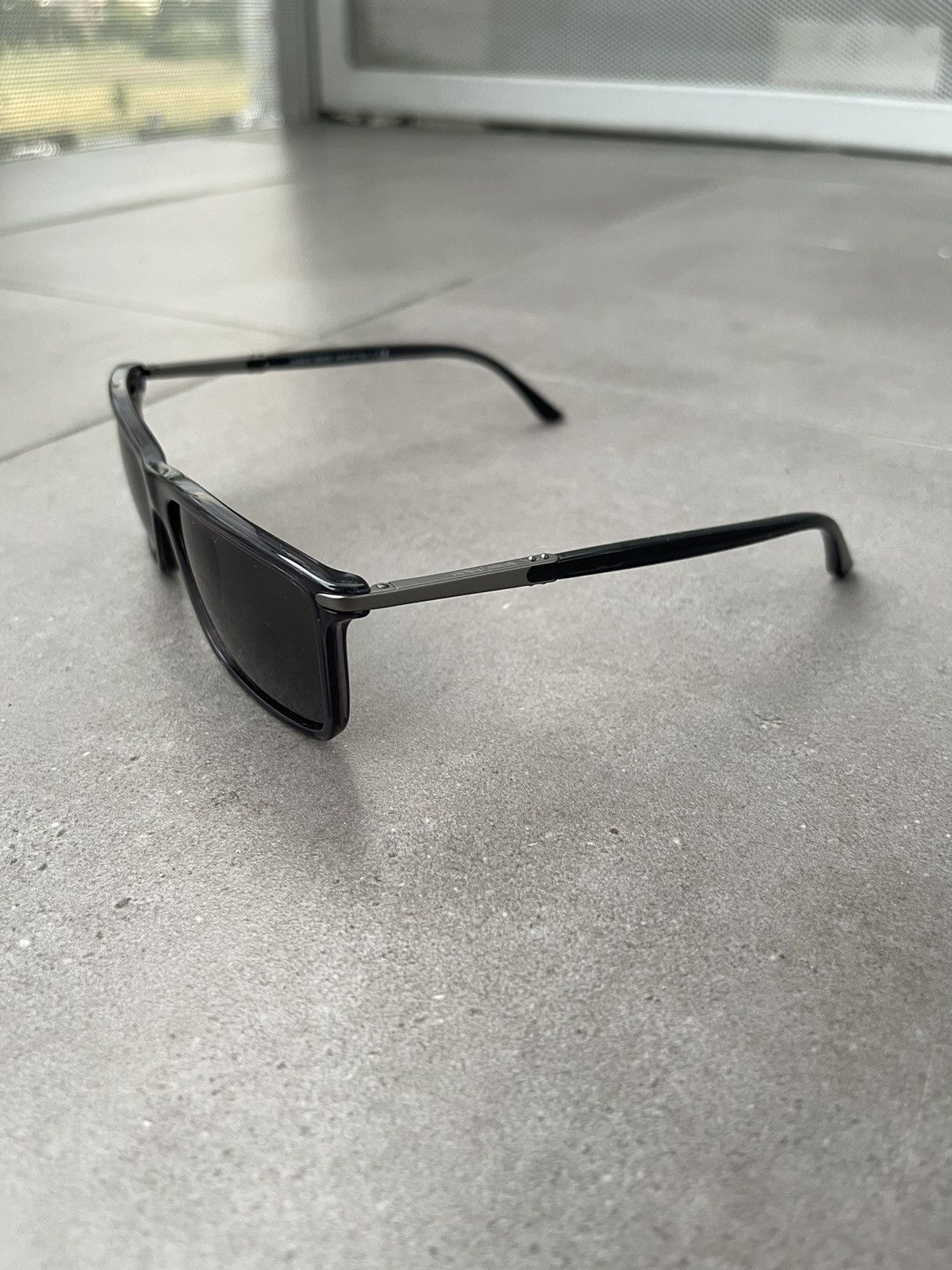 Armani × Emporio Armani × Giorgio Armani Giorgio Armani AR8010 5029/87 Silver Black Sunglasses Size ONE SIZE - 4 Thumbnail
