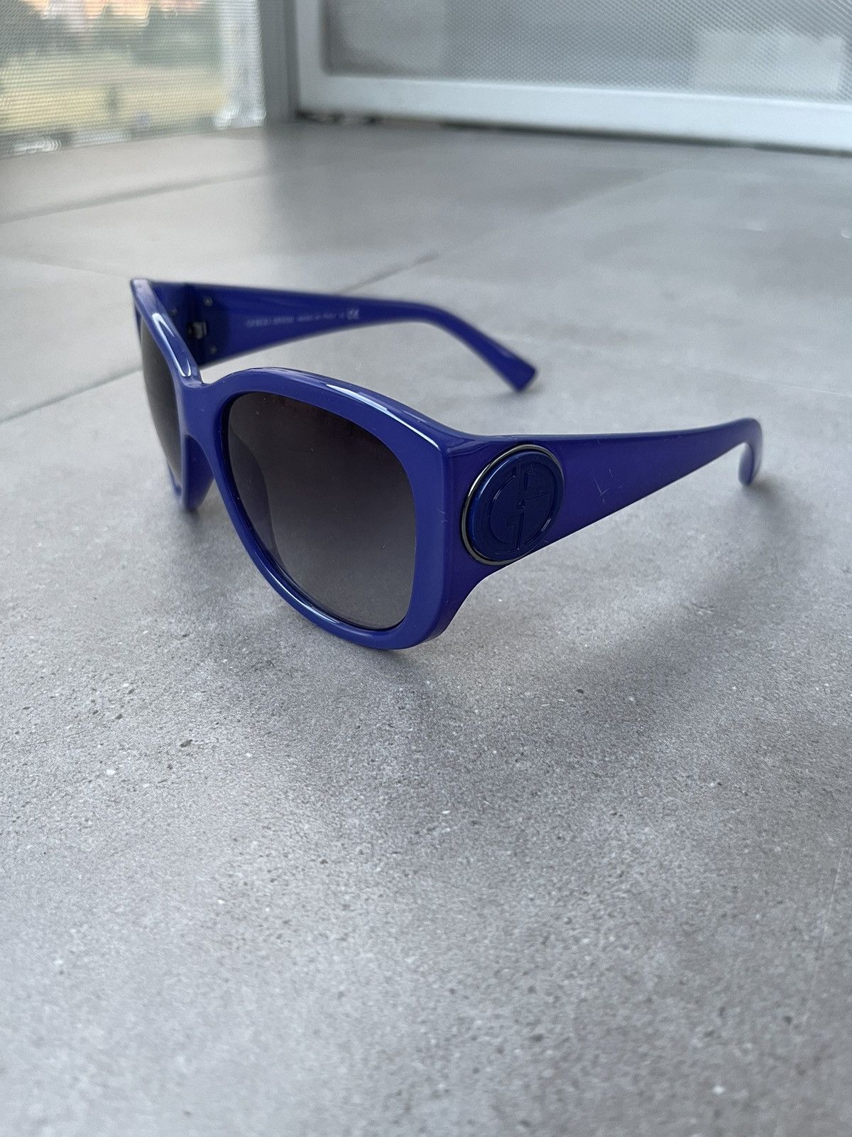 Emporio Armani Giorgio Armani AR8031 5188/8G Blue Sunglasses Size ONE SIZE - 4 Thumbnail