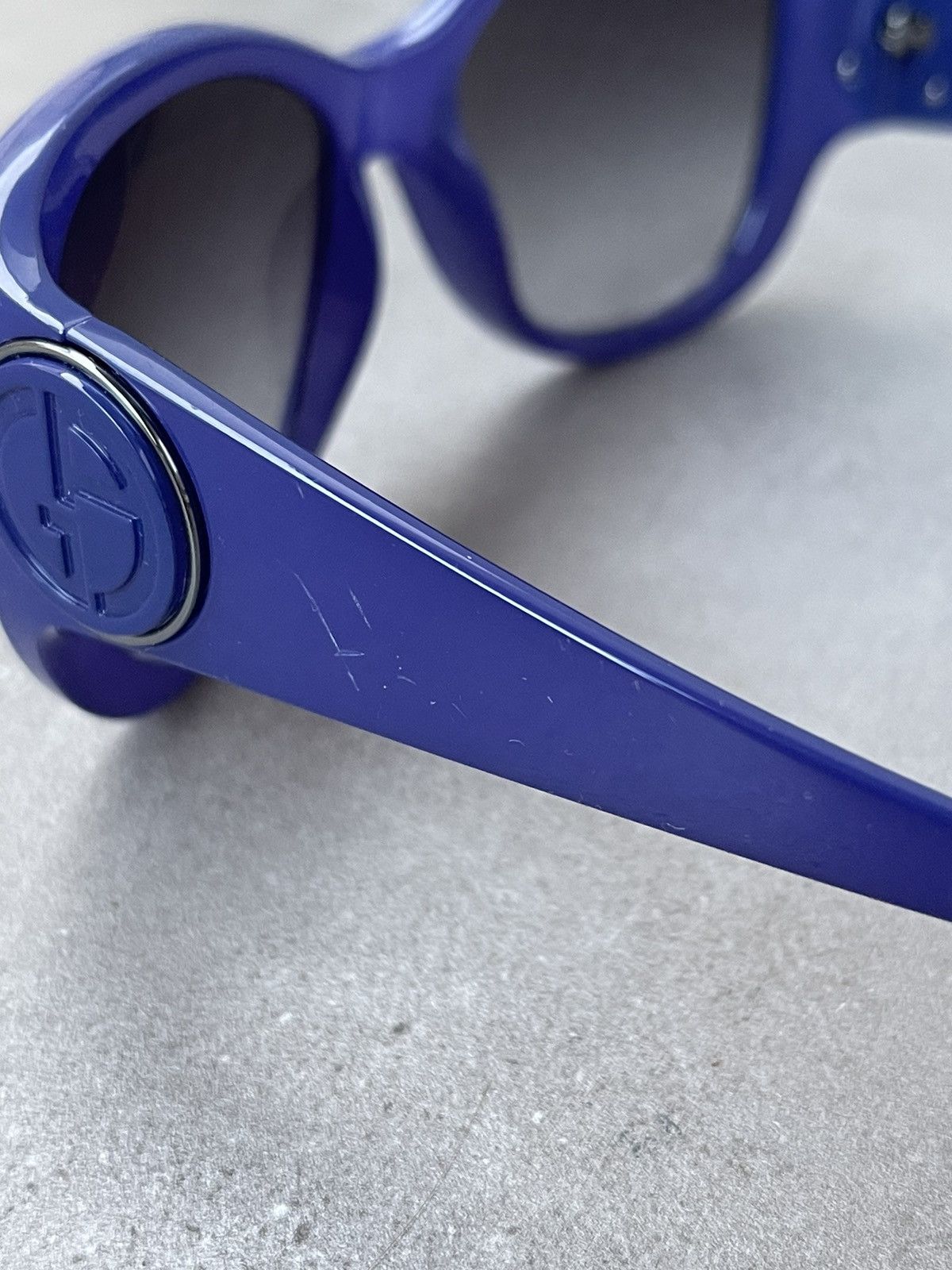 Emporio Armani Giorgio Armani AR8031 5188/8G Blue Sunglasses Size ONE SIZE - 6 Thumbnail