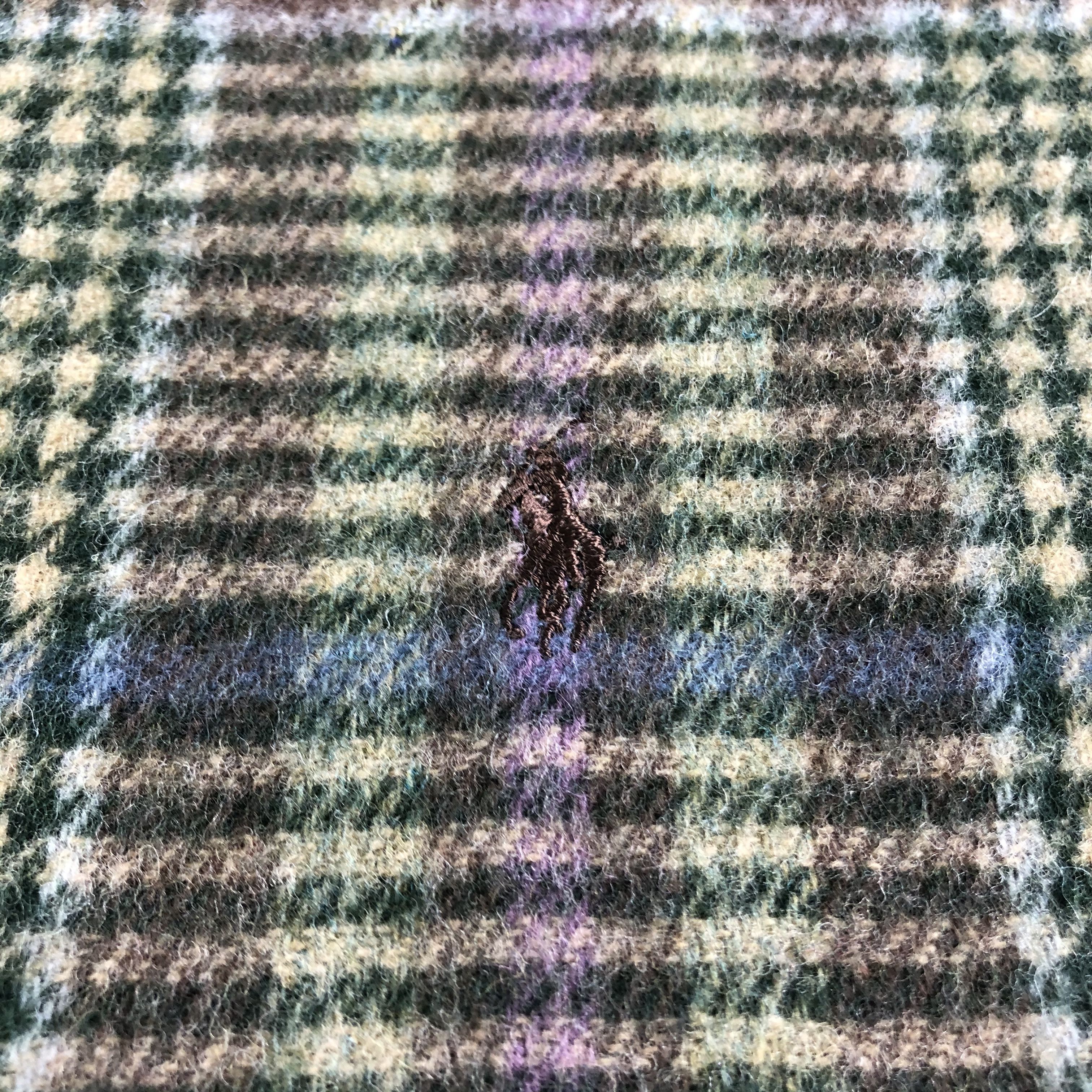 Ralph Lauren Ralph Lauren Tartan Wool Scarf Muffler Neckwear V2320 Size ONE SIZE - 4 Thumbnail