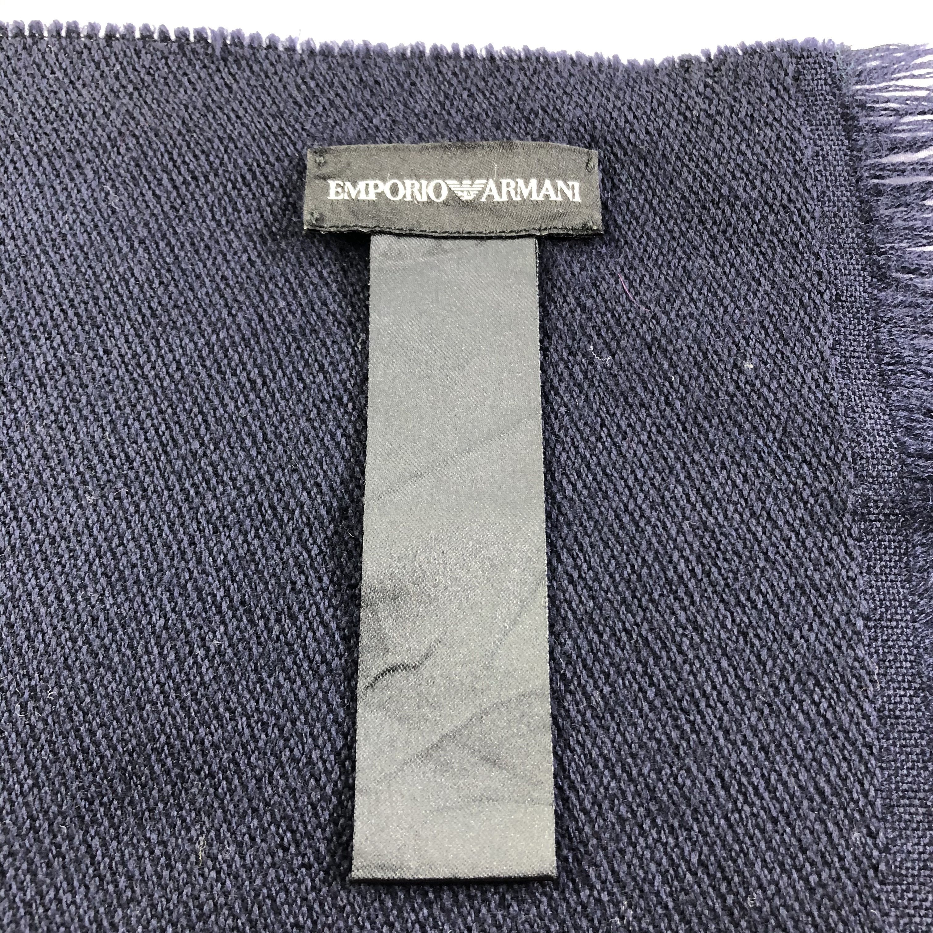 Emporio Armani Emporio Armani Wool Scarf Muffler Neckwear V2321 Size ONE SIZE - 7 Thumbnail