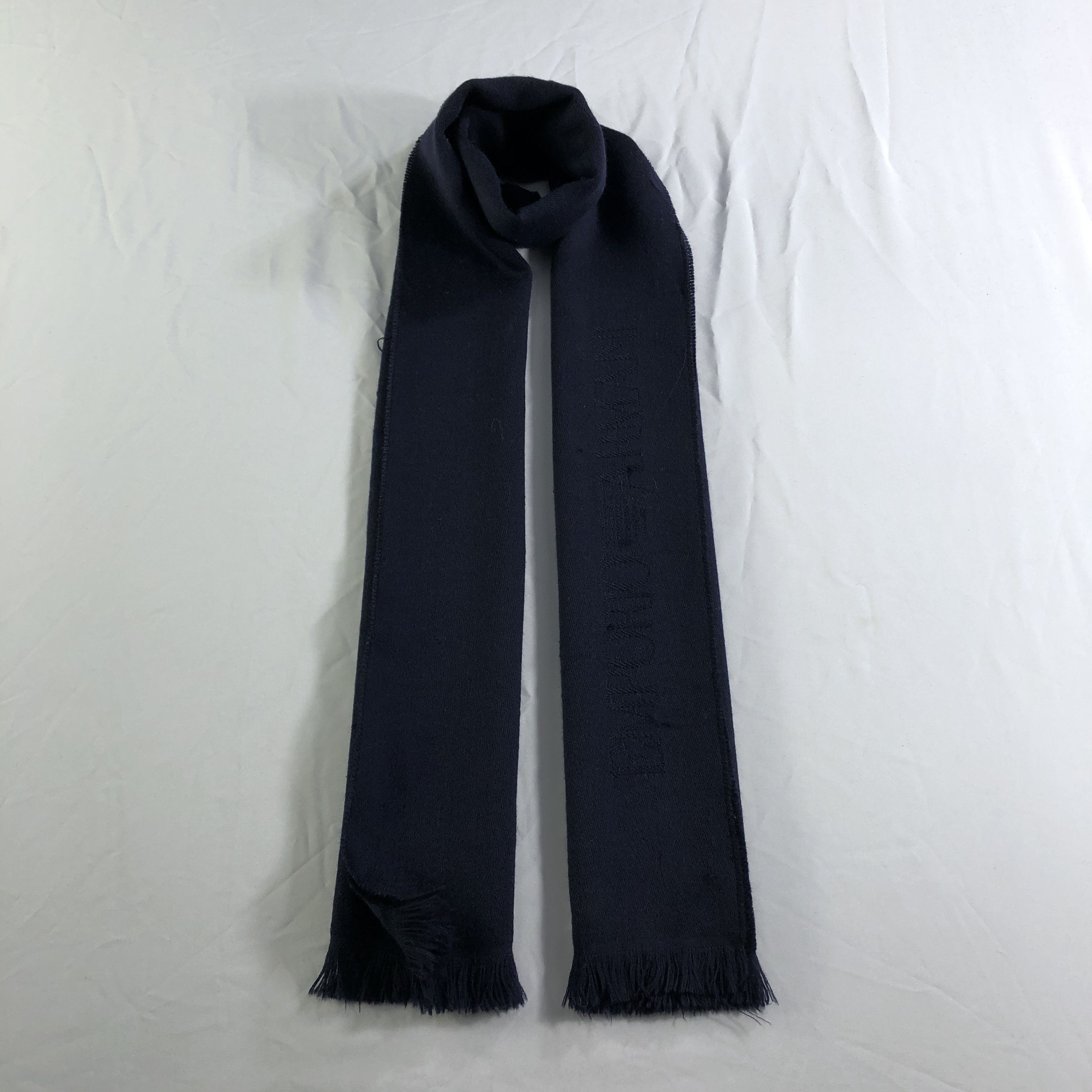 Emporio Armani Emporio Armani Wool Scarf Muffler Neckwear V2321 Size ONE SIZE - 1 Thumbnail