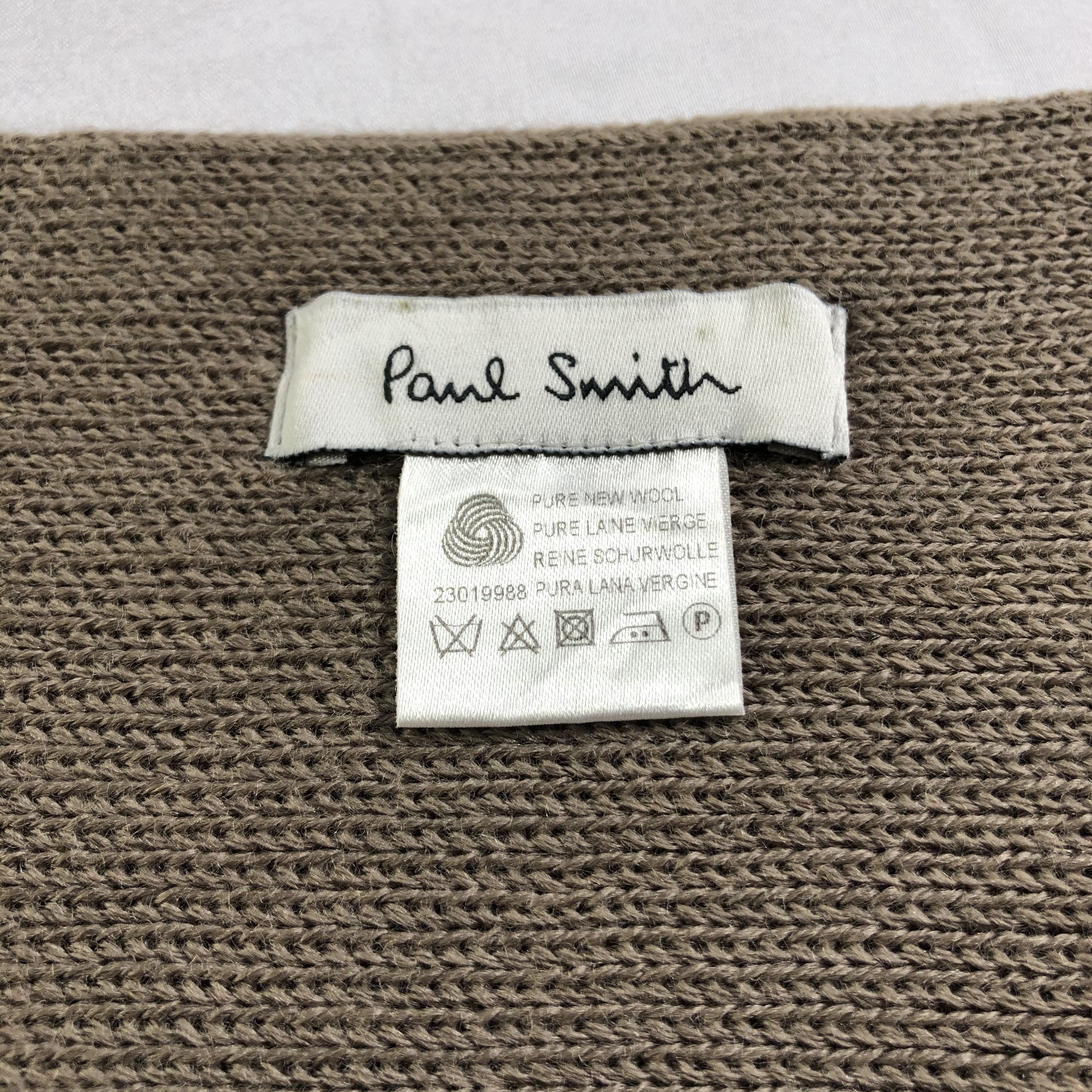 Paul Smith Paul Smith Knit Wool Scarf Muffler Neckwear V2326 Size ONE SIZE - 5 Thumbnail