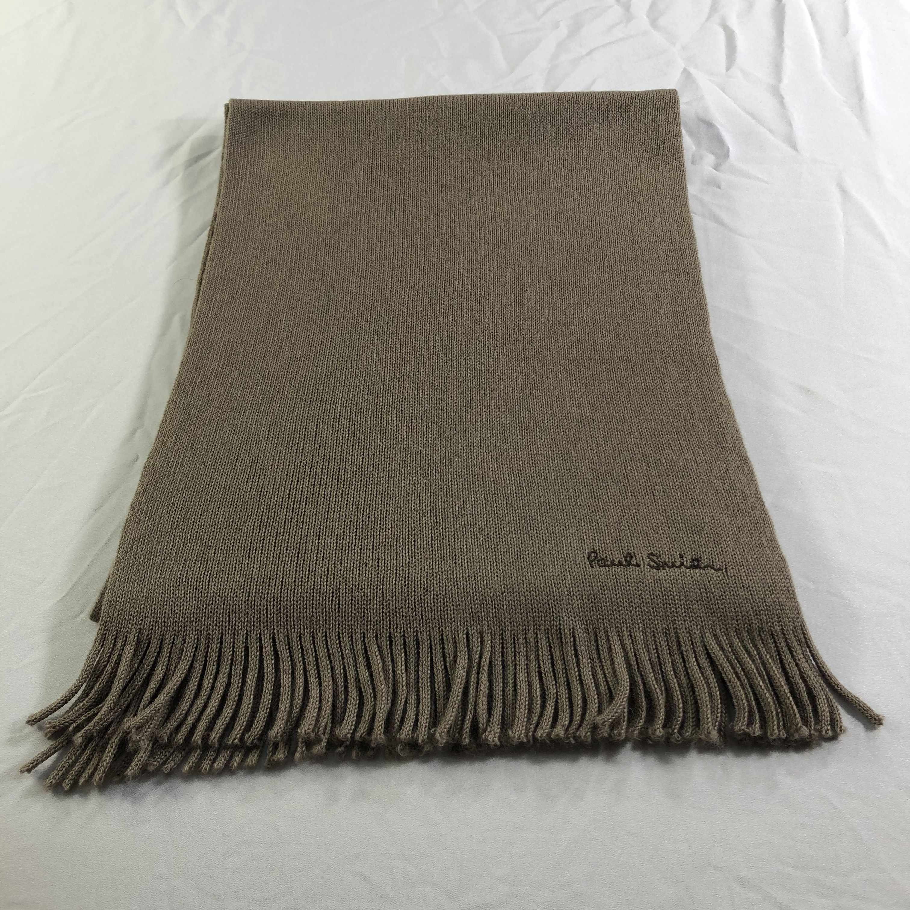 Paul Smith Paul Smith Knit Wool Scarf Muffler Neckwear V2326 Size ONE SIZE - 2 Thumbnail