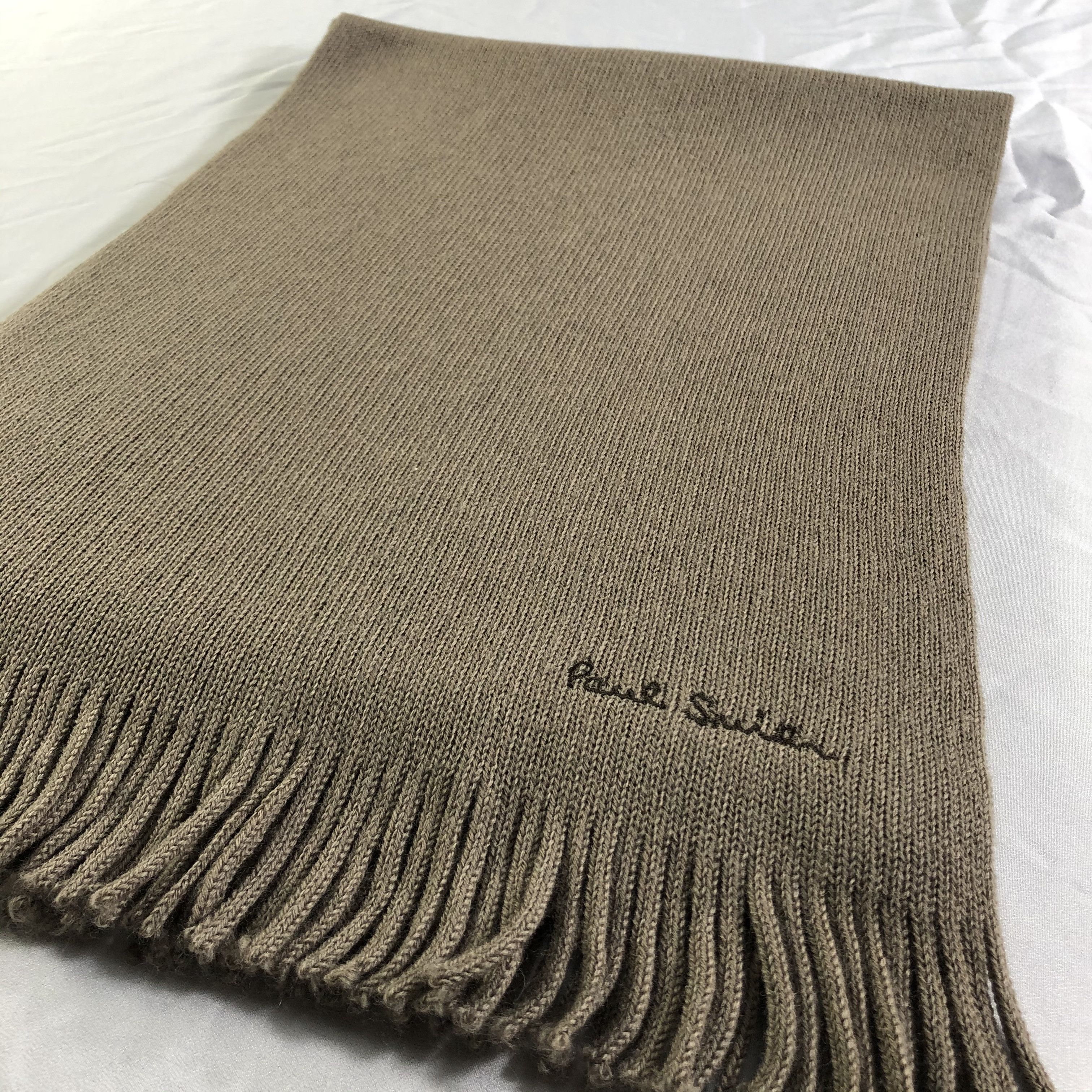 Paul Smith Paul Smith Knit Wool Scarf Muffler Neckwear V2326 Size ONE SIZE - 3 Thumbnail