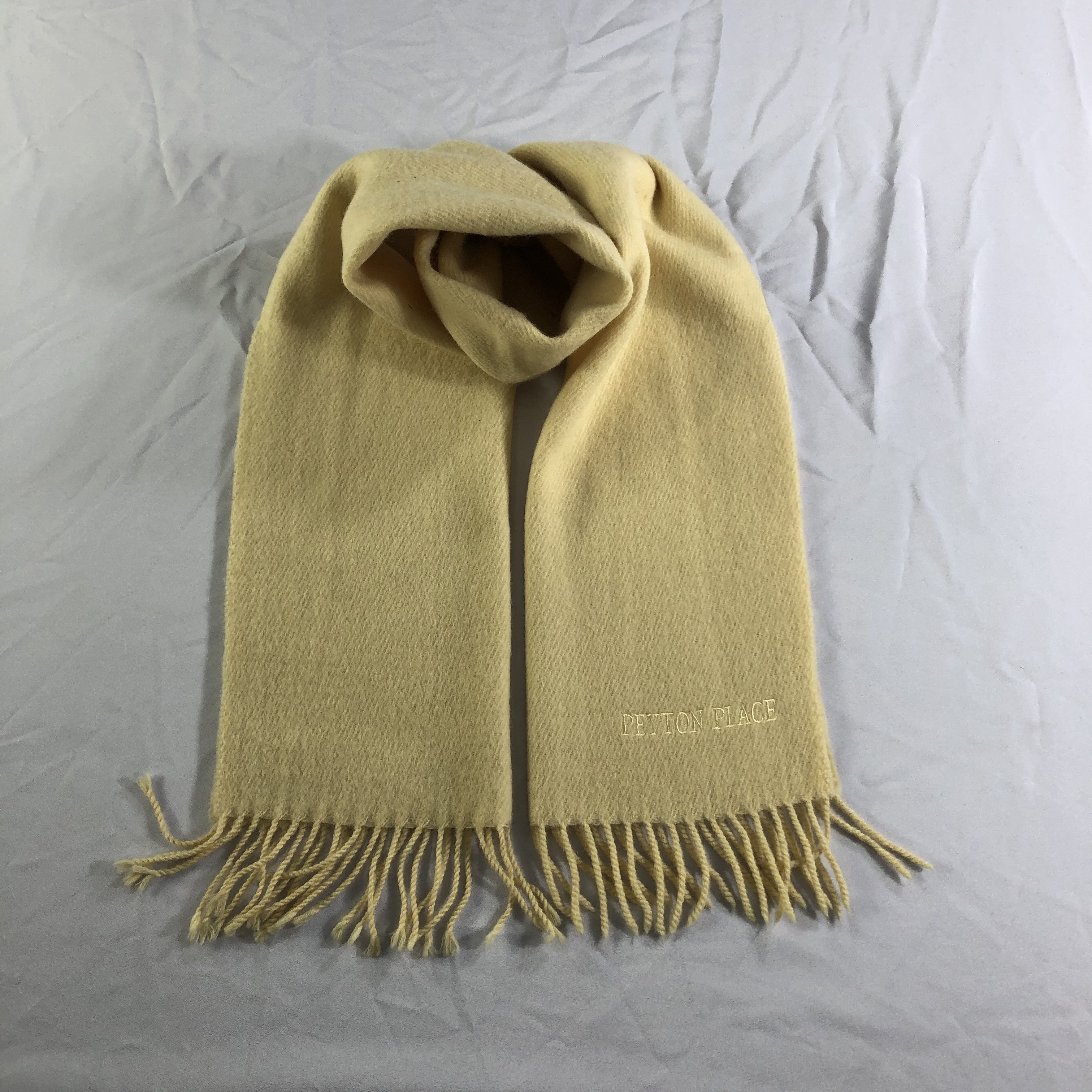 PPFM Peyton Place Wool Scarf Muffler Neckwear V2331 Size ONE SIZE - 1 Thumbnail
