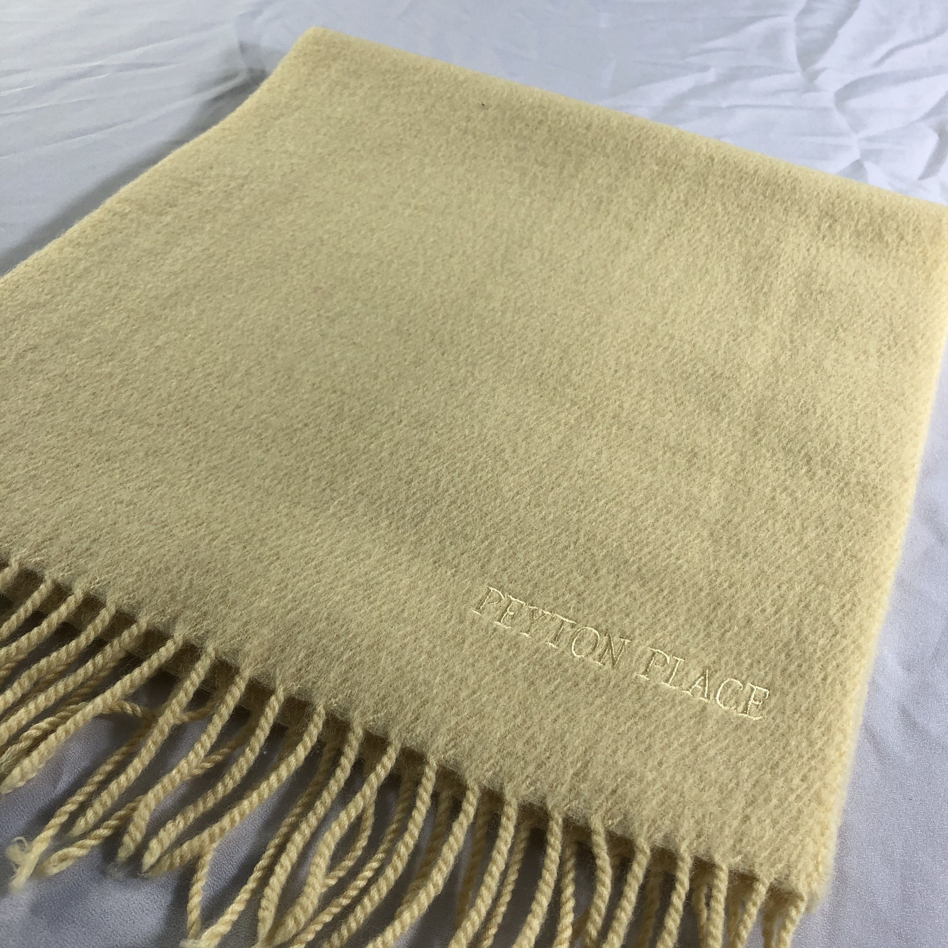PPFM Peyton Place Wool Scarf Muffler Neckwear V2331 Size ONE SIZE - 3 Thumbnail
