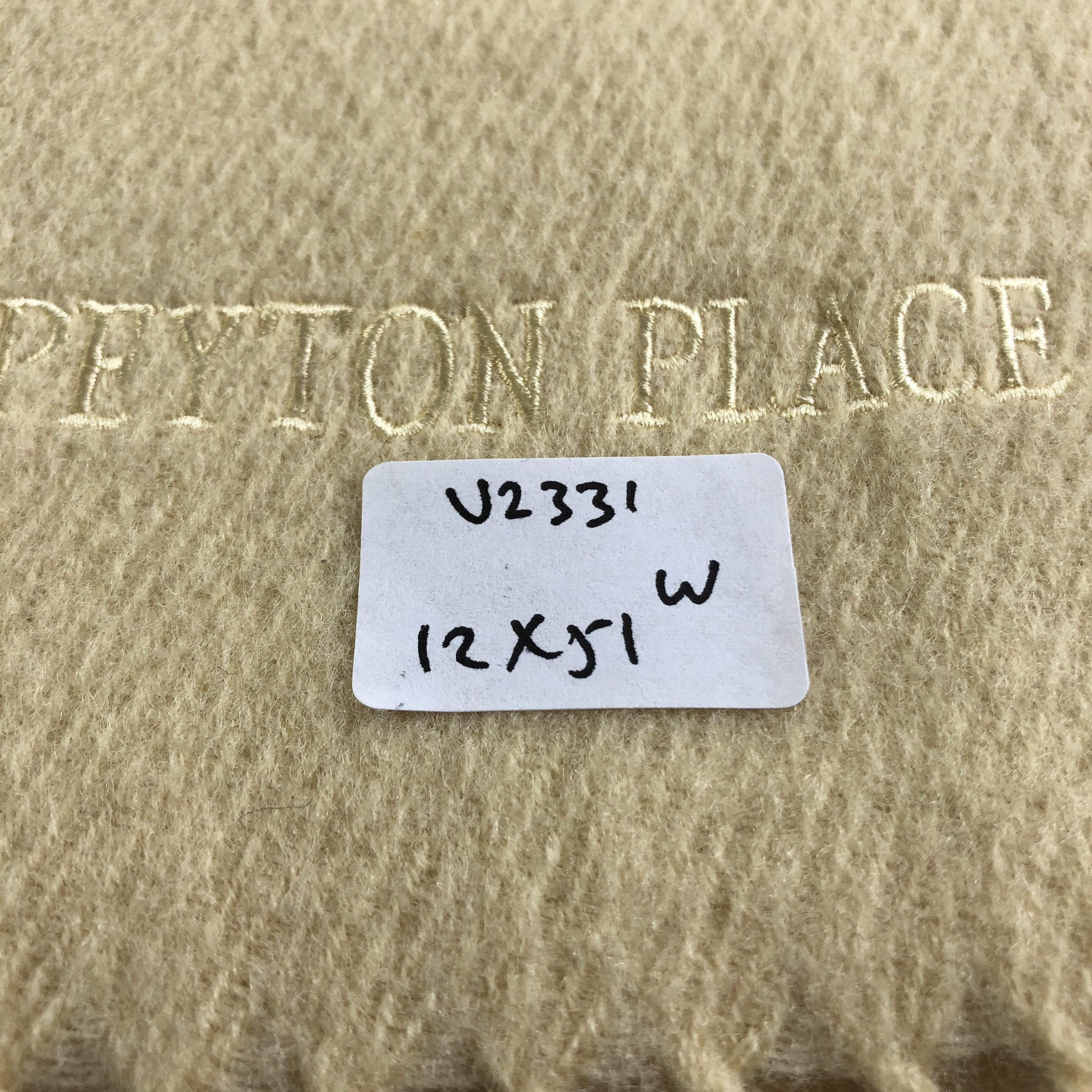 PPFM Peyton Place Wool Scarf Muffler Neckwear V2331 Size ONE SIZE - 5 Thumbnail