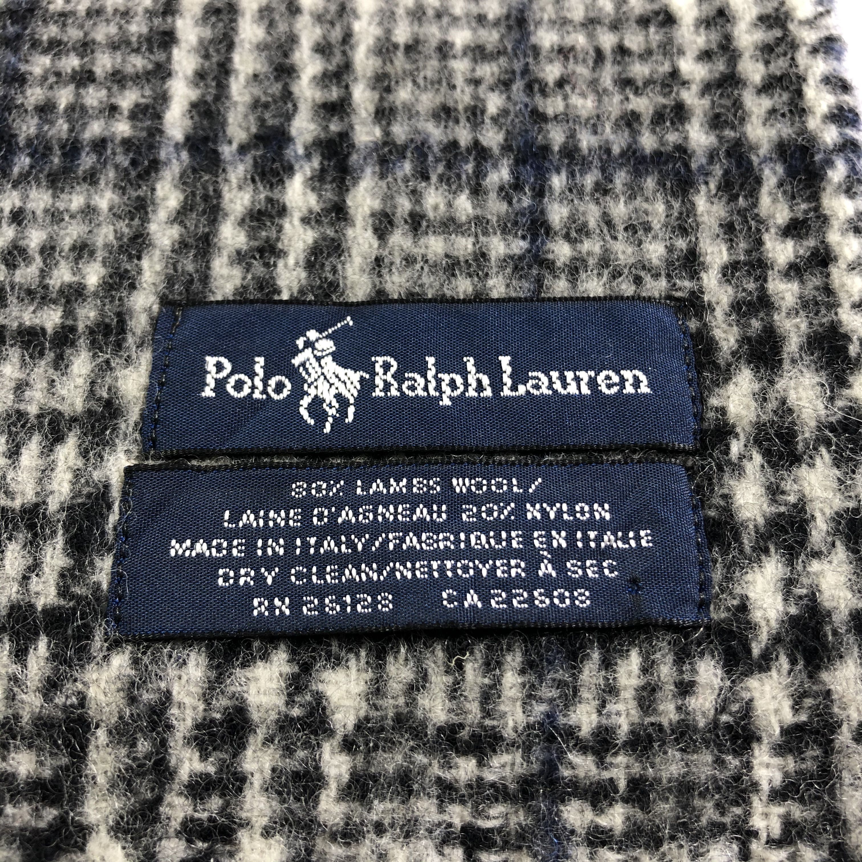 Polo Ralph Lauren Polo Ralph Lauren Tartan Wool Scarf Muffler Neckwear V2333 Size ONE SIZE - 5 Thumbnail